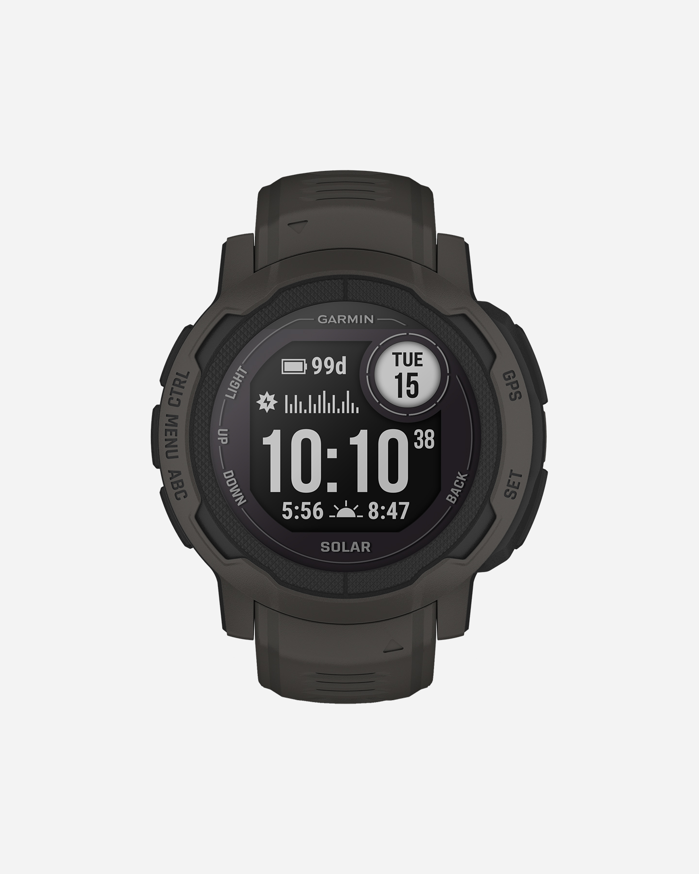 Orologio multifunzione GARMIN INSTINCT 2 SOLAR - Antracite - 0 | Cisalfa Sport