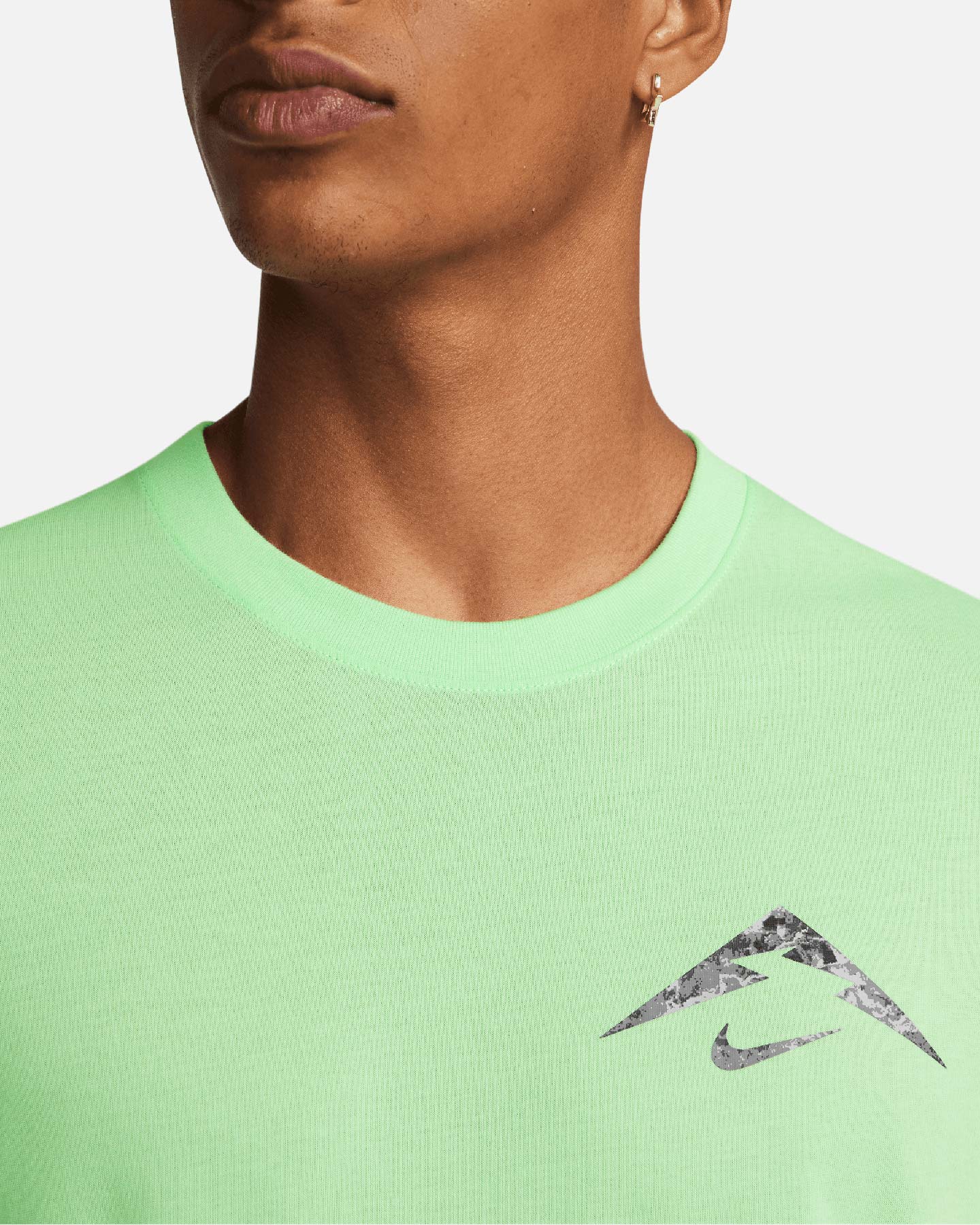 T-shirt running NIKE DRI FIT TRAIL M - 2 | Cisalfa Sport