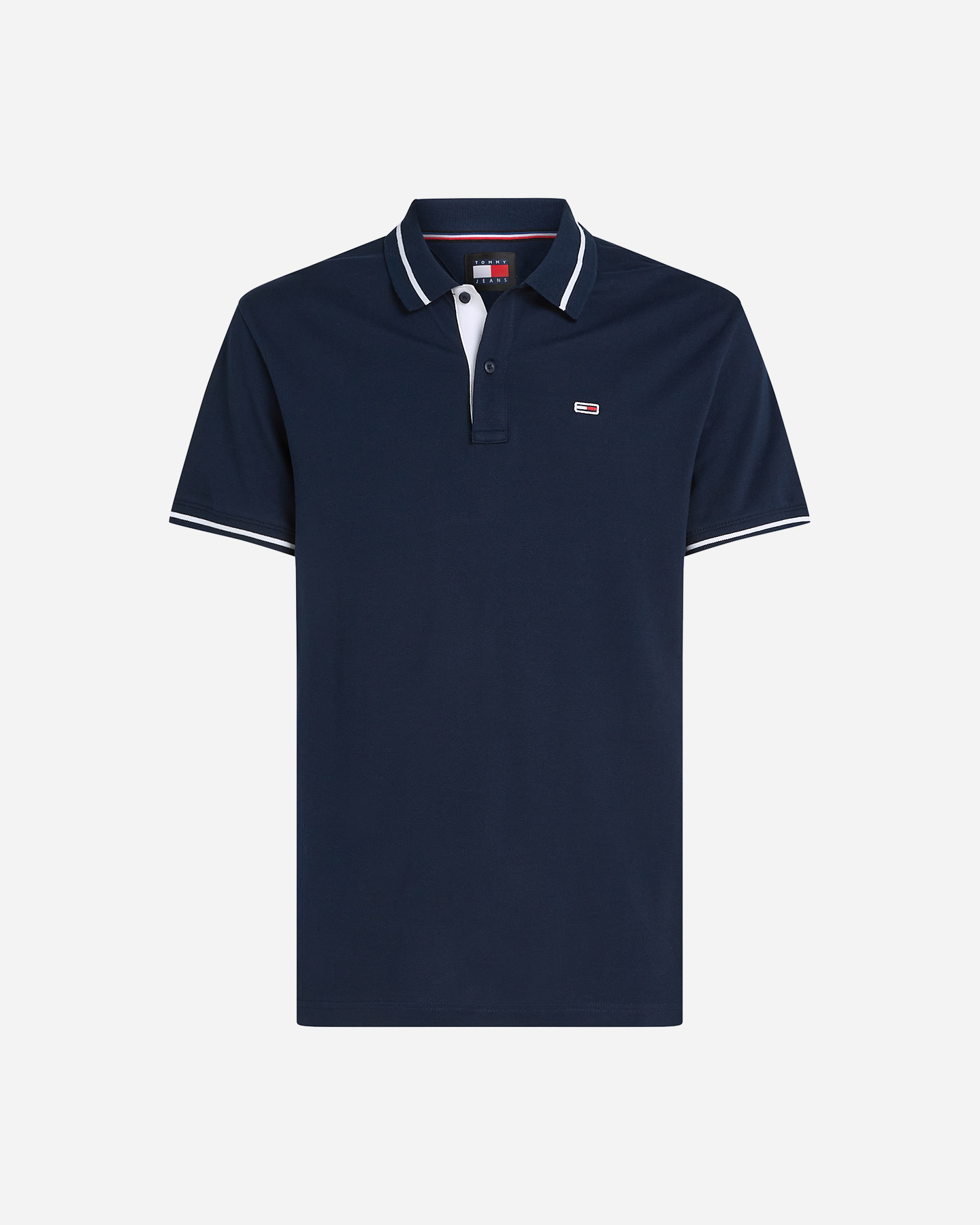 Polo TOMMY HILFIGER TIPPING M - Blu Navy - 0 | Cisalfa Sport