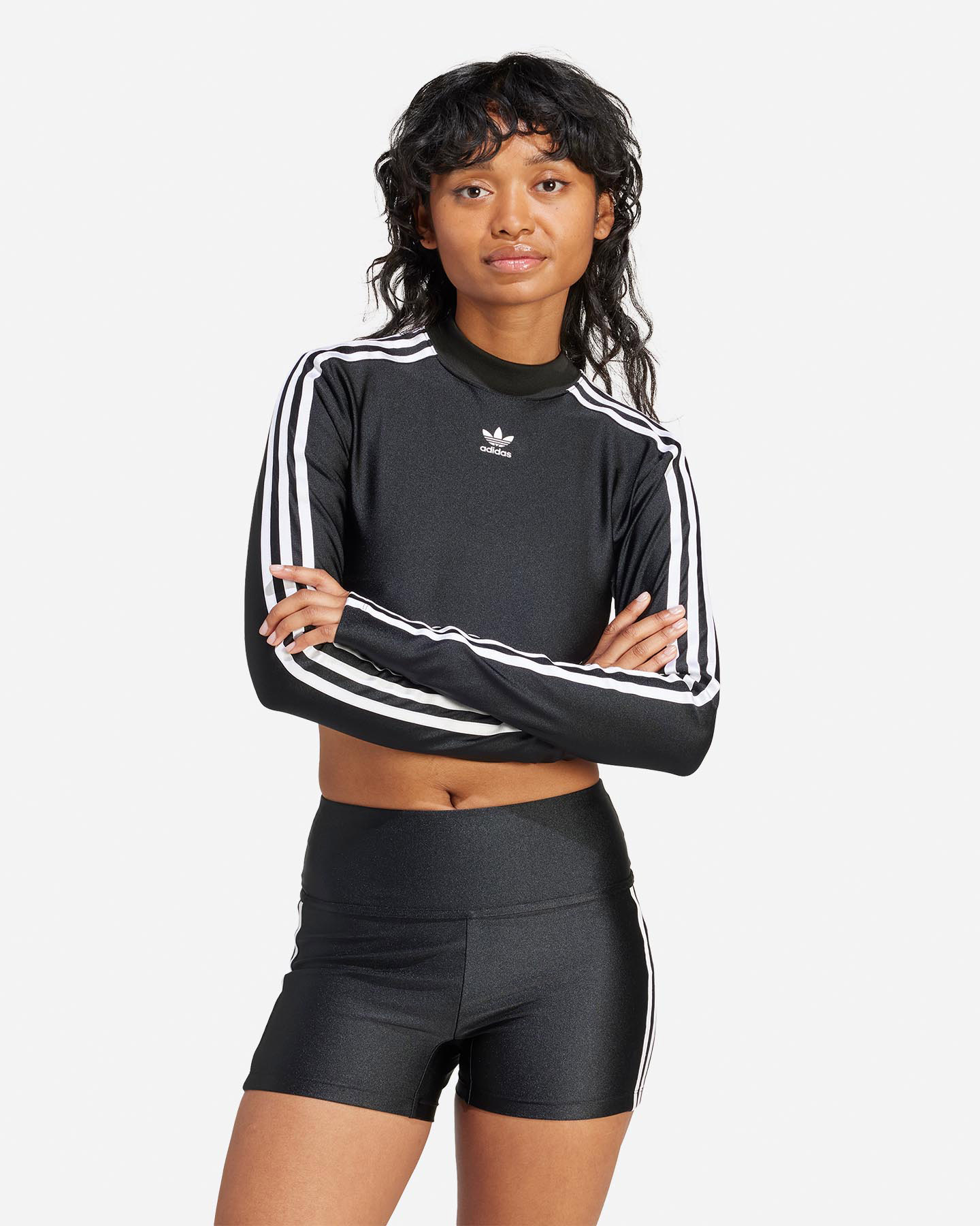 T-shirt ADIDAS ORIGINAL 3STRIPES W - Nero - 1 | Cisalfa Sport