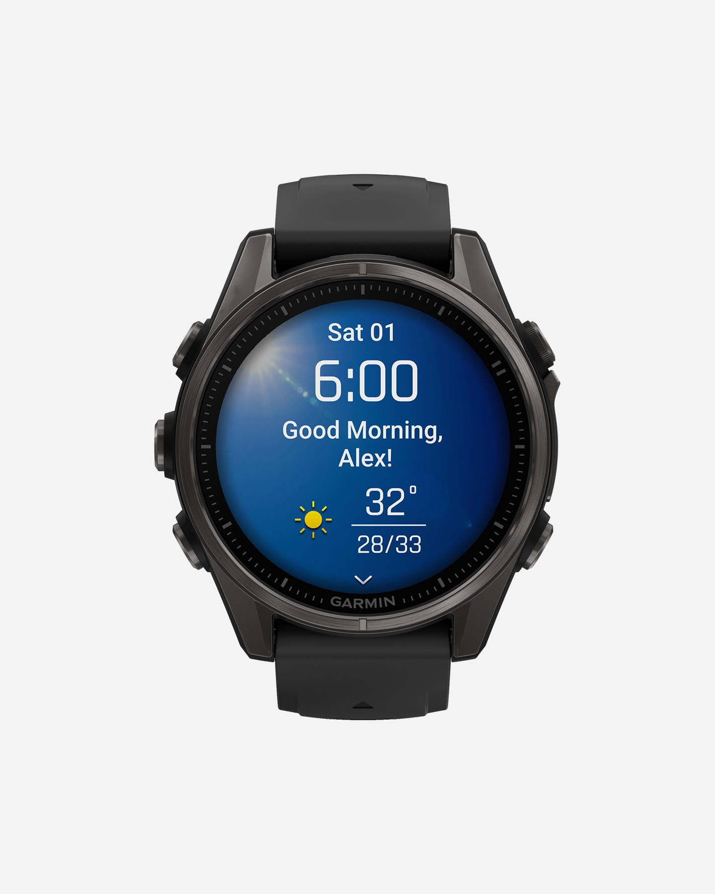 Orologio multifunzione GARMIN FENIX 8 AMOLED 43MM SAPPHIRE - Grigio - 0 | Cisalfa Sport