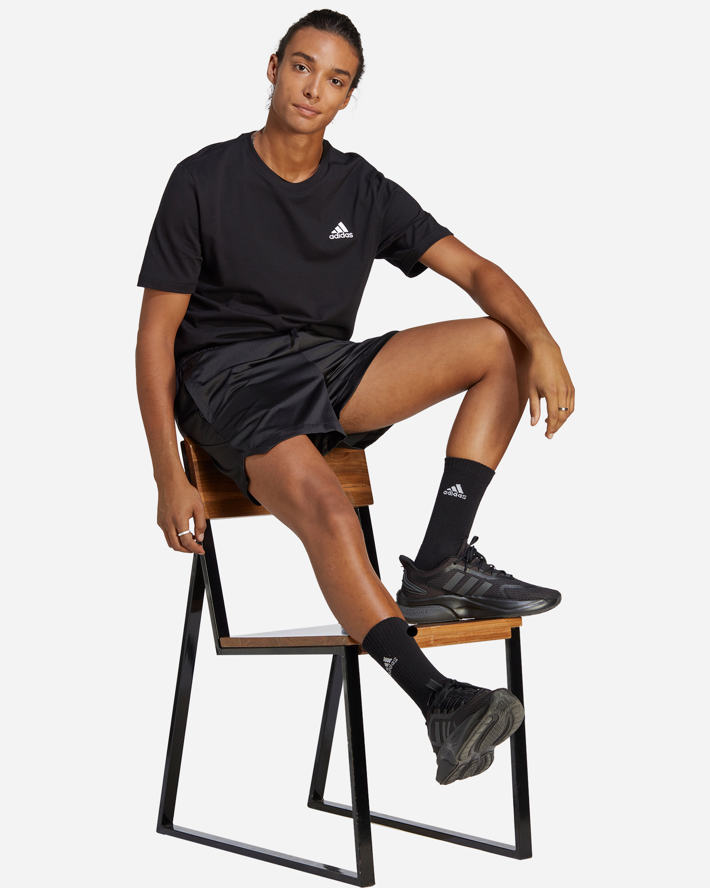 T-shirt ADIDAS SMALL LOGO M - Nero - 3 | Cisalfa Sport