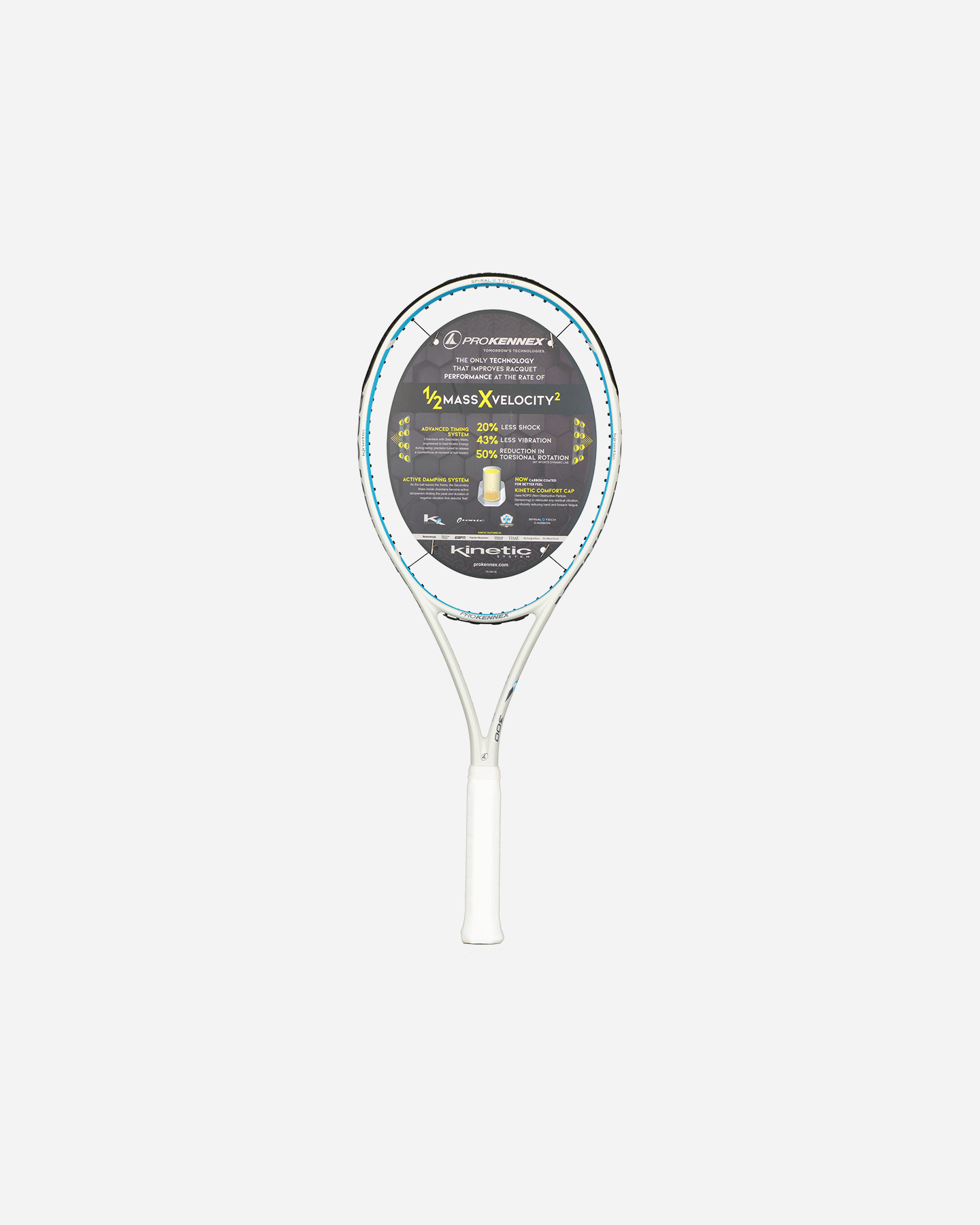 Telaio tennis PRO KENNEX K15 300GR - Bianco - 1 | Cisalfa Sport