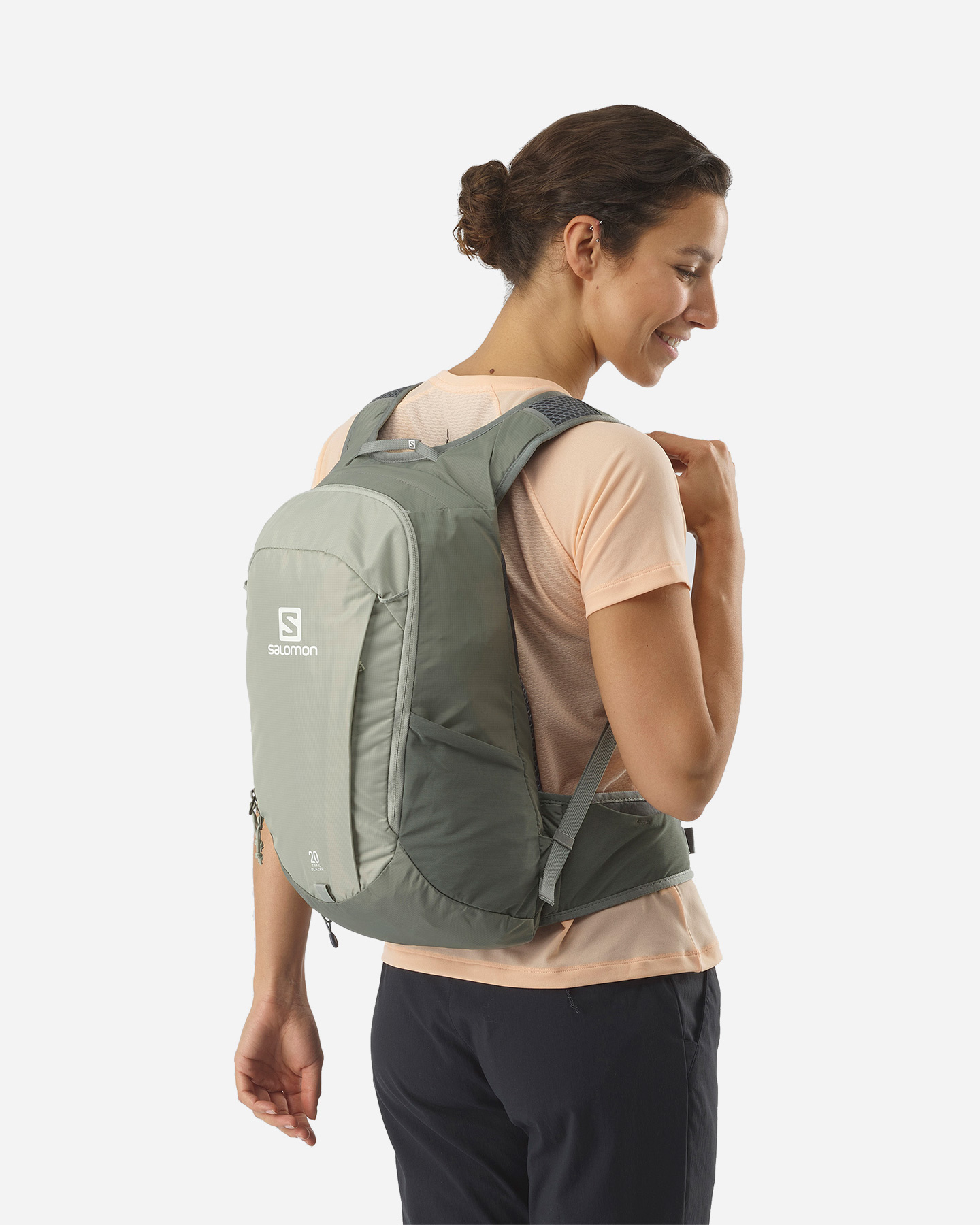 Zaino SALOMON TRAIL BLAZER 20 - Grigio - 2 | Cisalfa Sport
