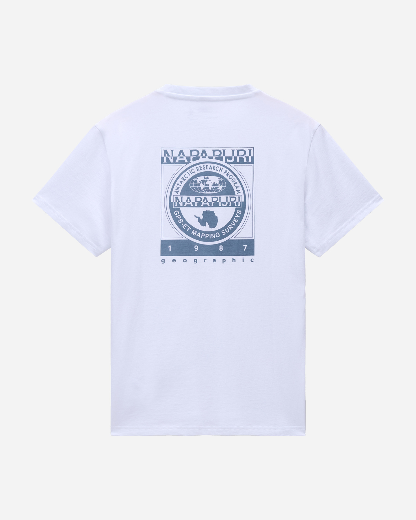 T-shirt NAPAPIJRI BIG LOGO BACK M - Bianco - 1 | Cisalfa Sport