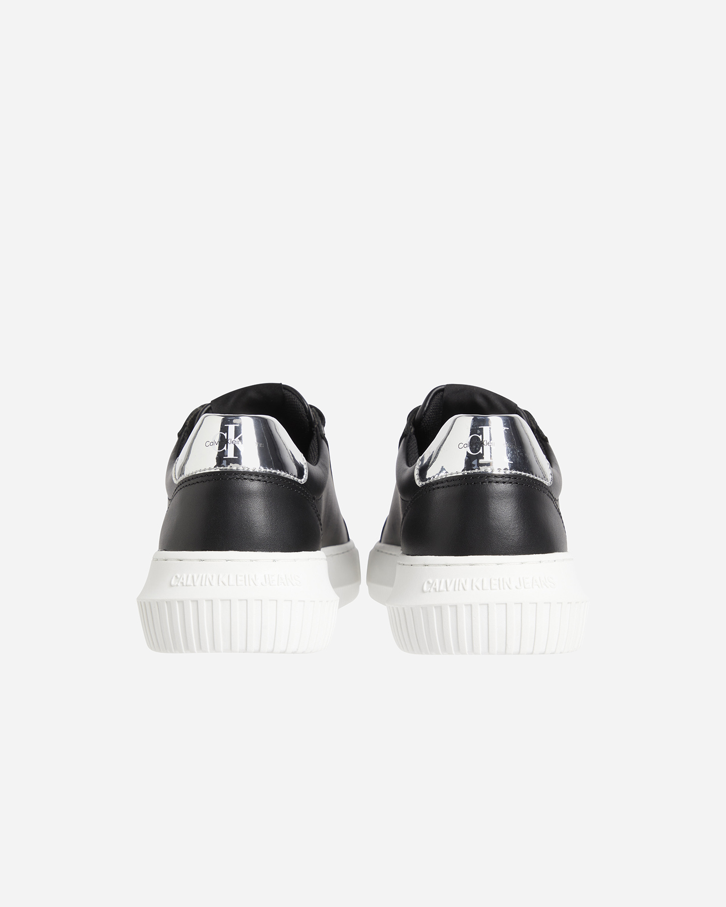 Scarpe sneakers CALVIN KLEIN JEANS SERAFINA CHUNKY LEATHER W - Nero - 2 | Cisalfa Sport