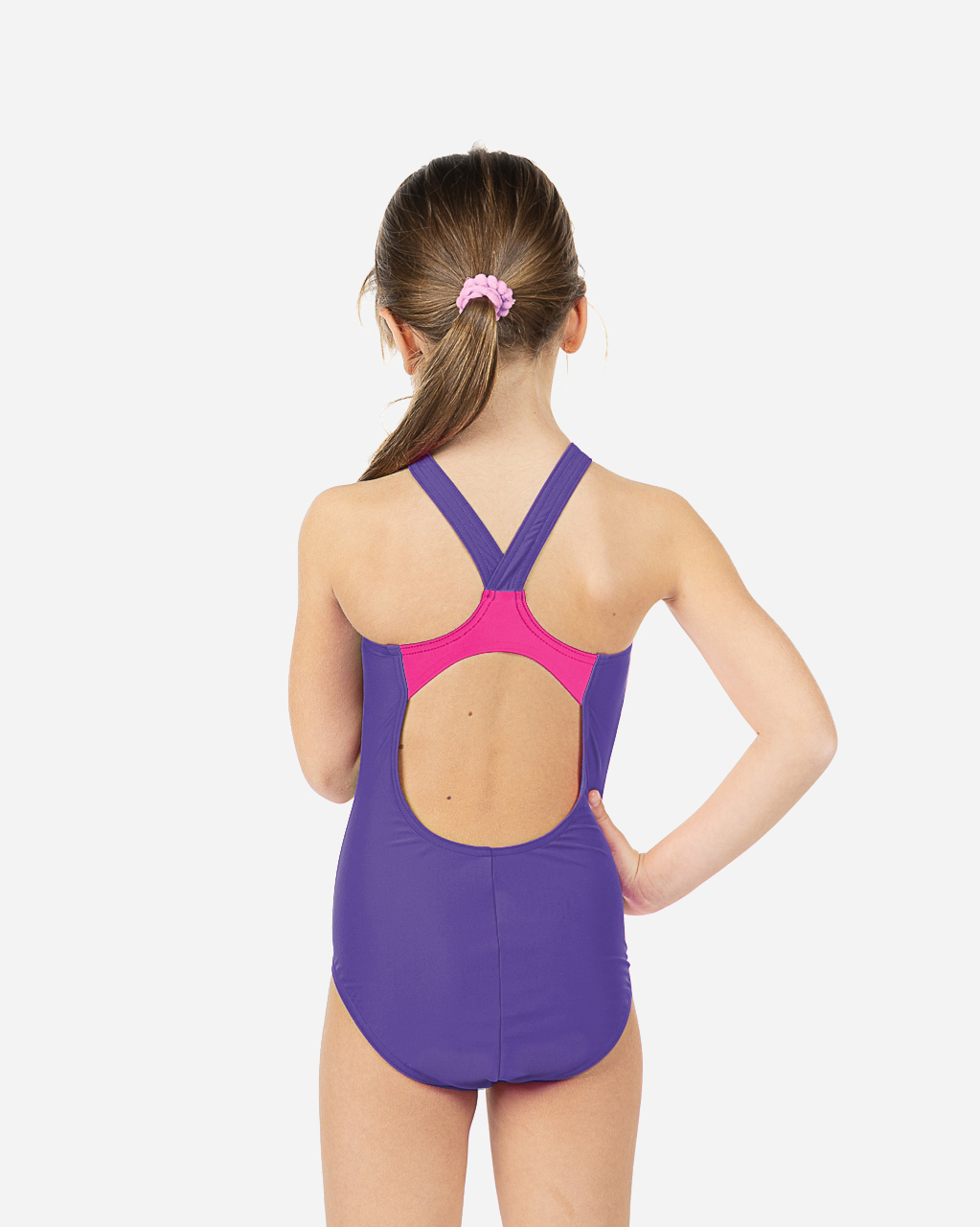 Costume piscina AQUARAPID LIXEL JR - Fucsia - 2 | Cisalfa Sport