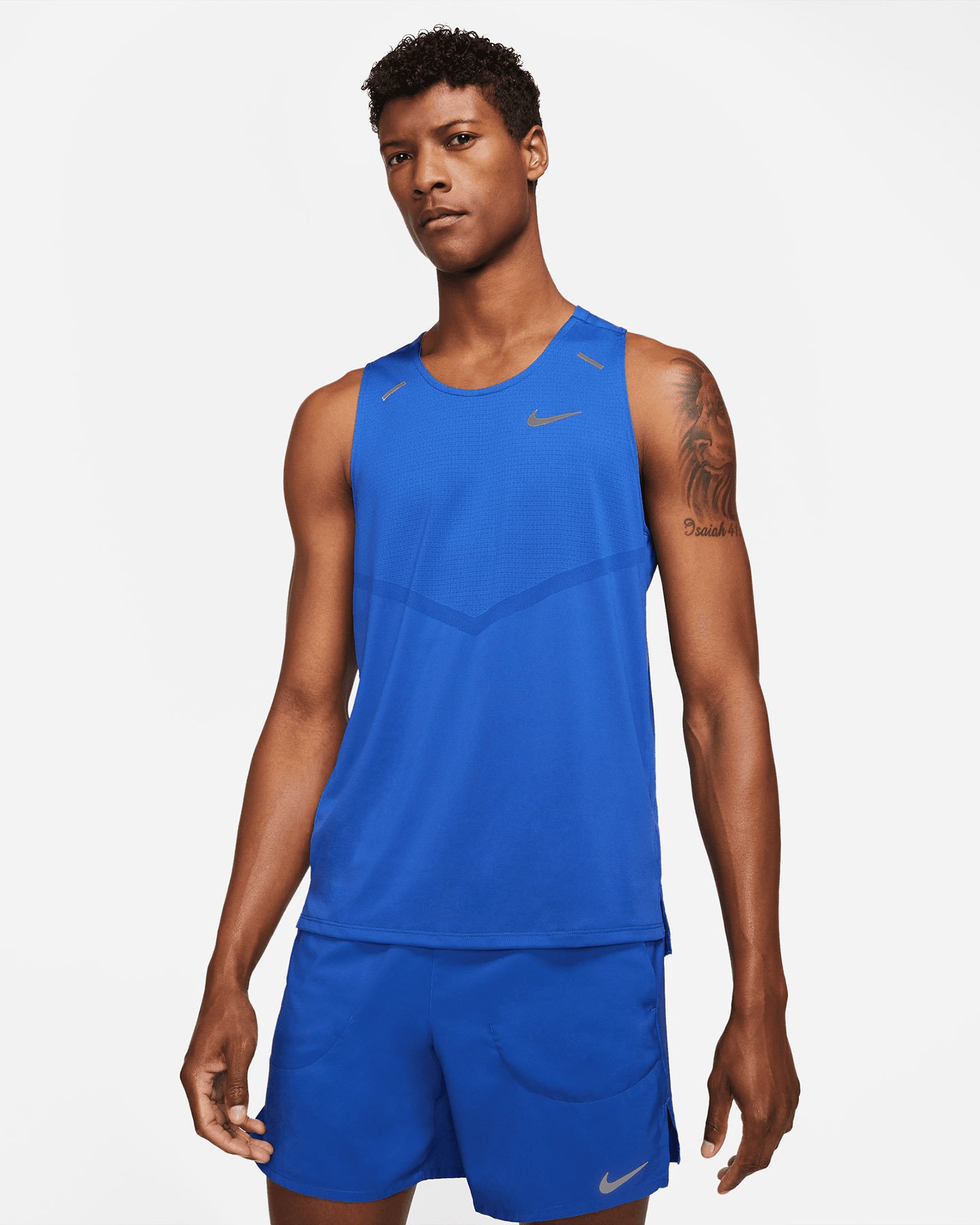 Canotta running NIKE DRI FIT RISE365 M - 0 | Cisalfa Sport