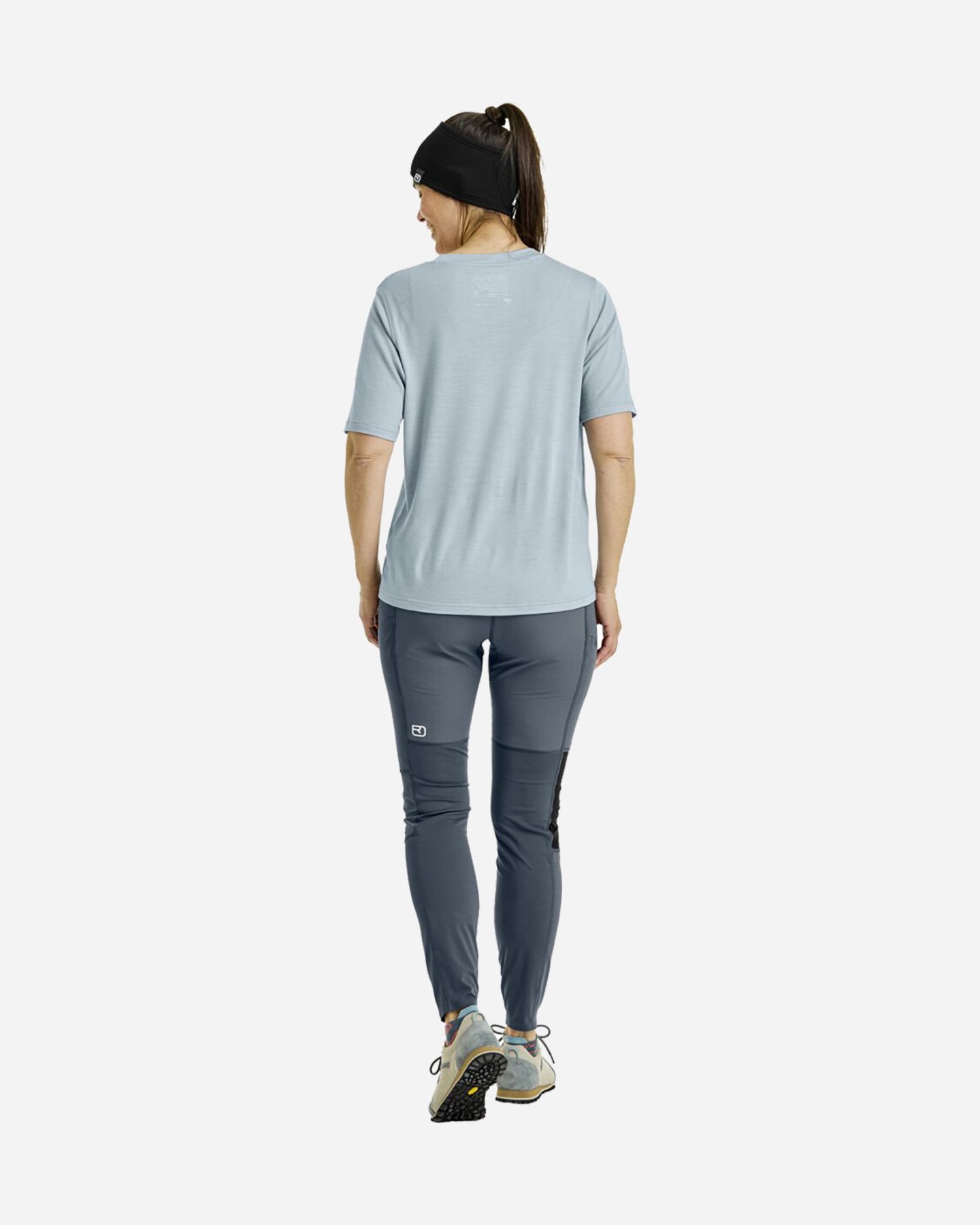 T-shirt ORTOVOX 140 COOL ROUND LANDSCAPE W - Grigio - 3 | Cisalfa Sport