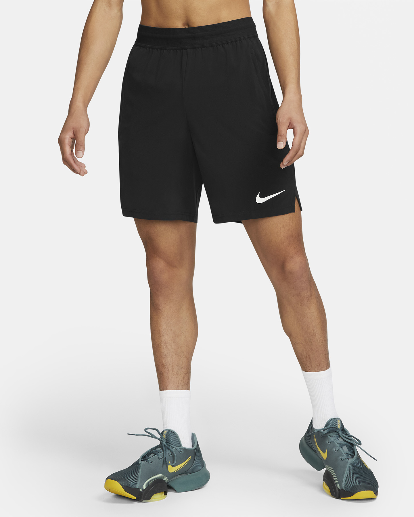 Pantalone training NIKE DRI FIT FLEX VENT MAX 8" M - 0 | Cisalfa Sport