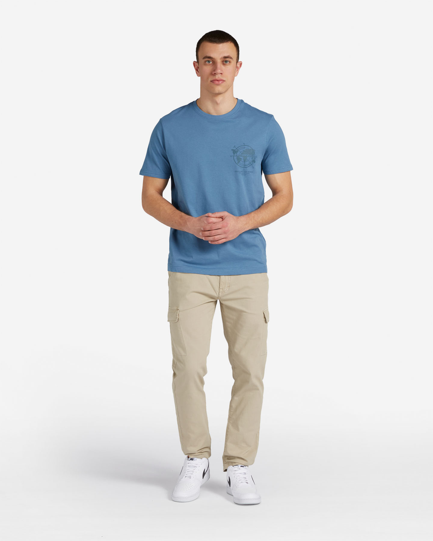 T-shirt DACK'S ESSENTIAL M - Azzurro - 1 | Cisalfa Sport