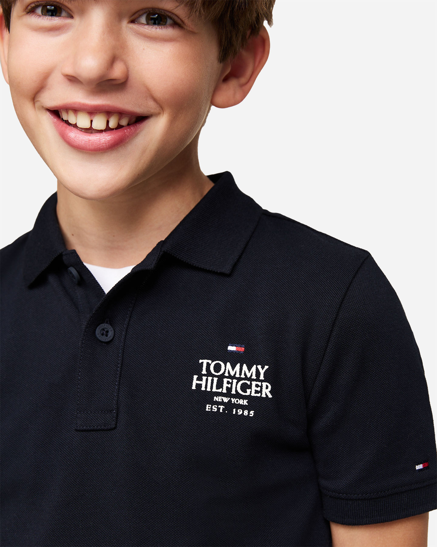 Polo TOMMY HILFIGER SMALL LOGO JR - 4 | Cisalfa Sport