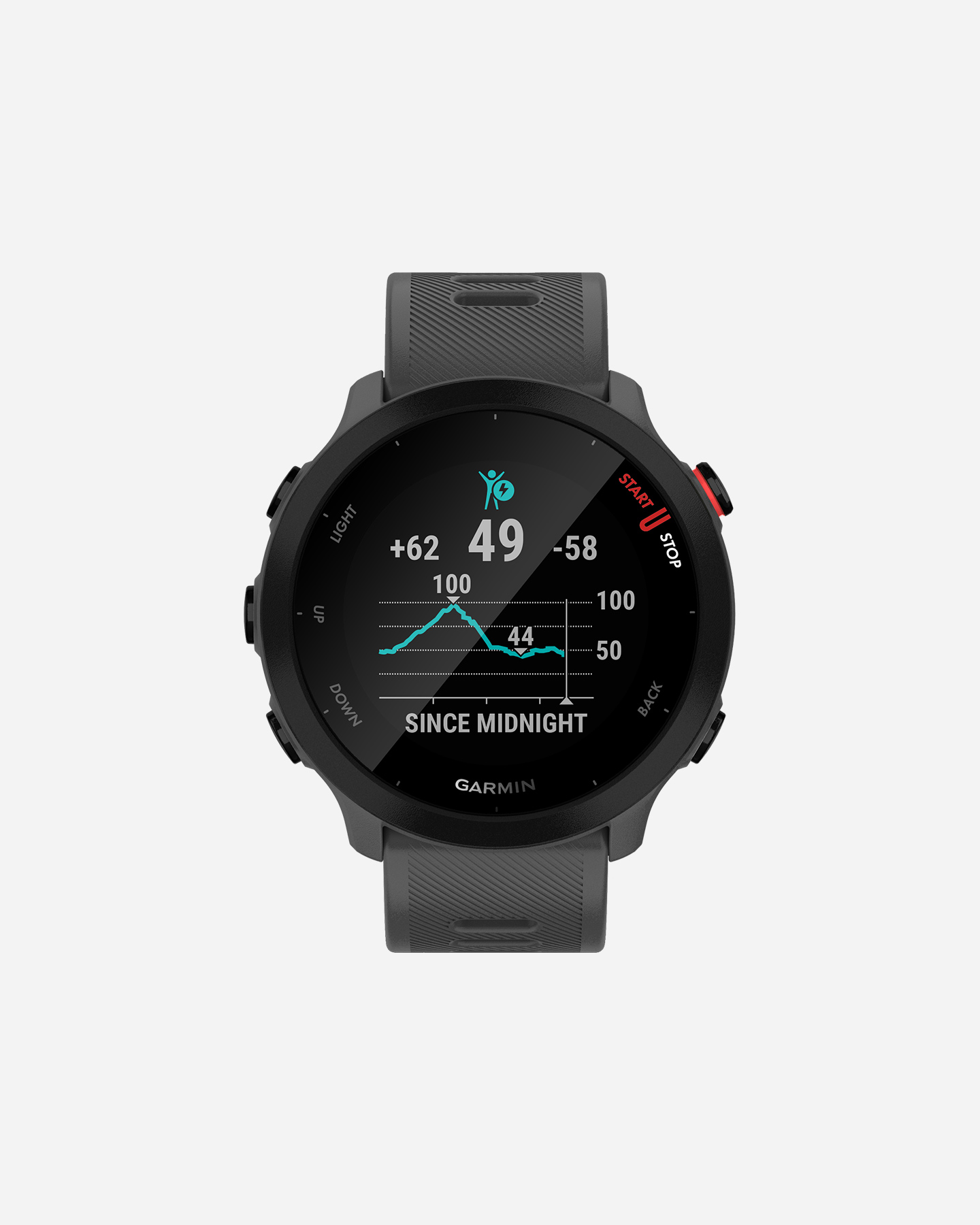 Orologio multifunzione GARMIN FORERUNNER 55 - Grigio - 0 | Cisalfa Sport
