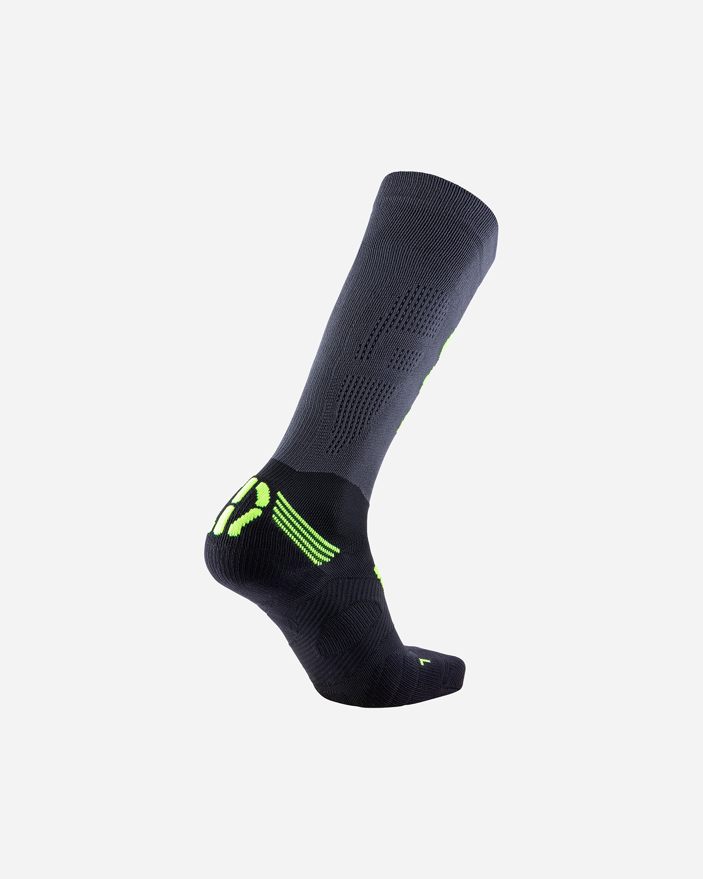 Calze running UYN RUN COMPRESSION FLY - Antracite - 1 | Cisalfa Sport