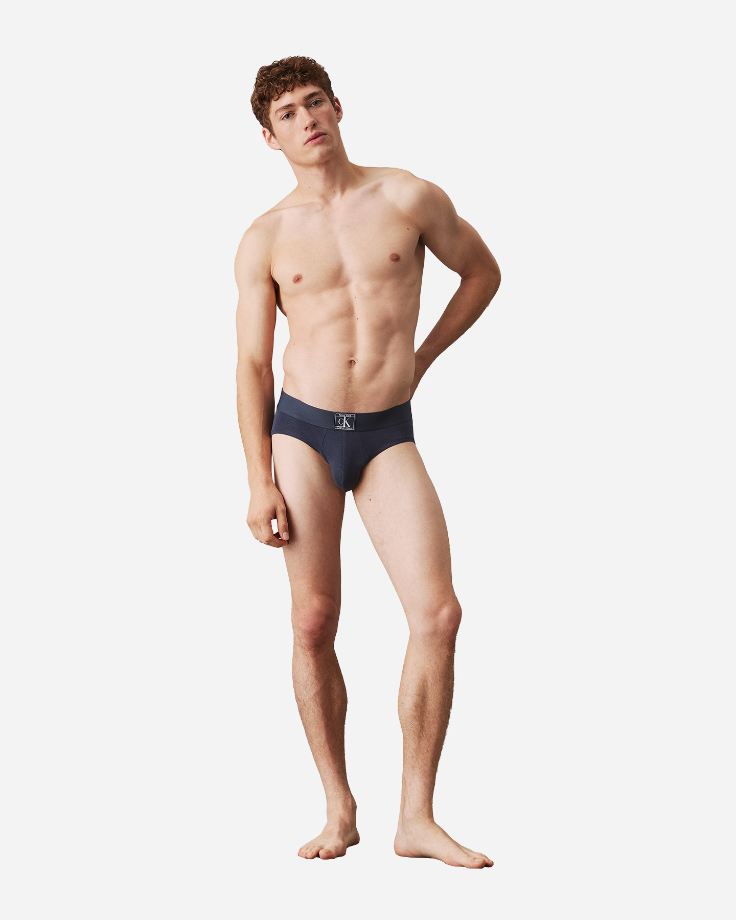 Intimo CALVIN KLEIN UNDERWEAR SLIP HIP M - Blu - 2 | Cisalfa Sport
