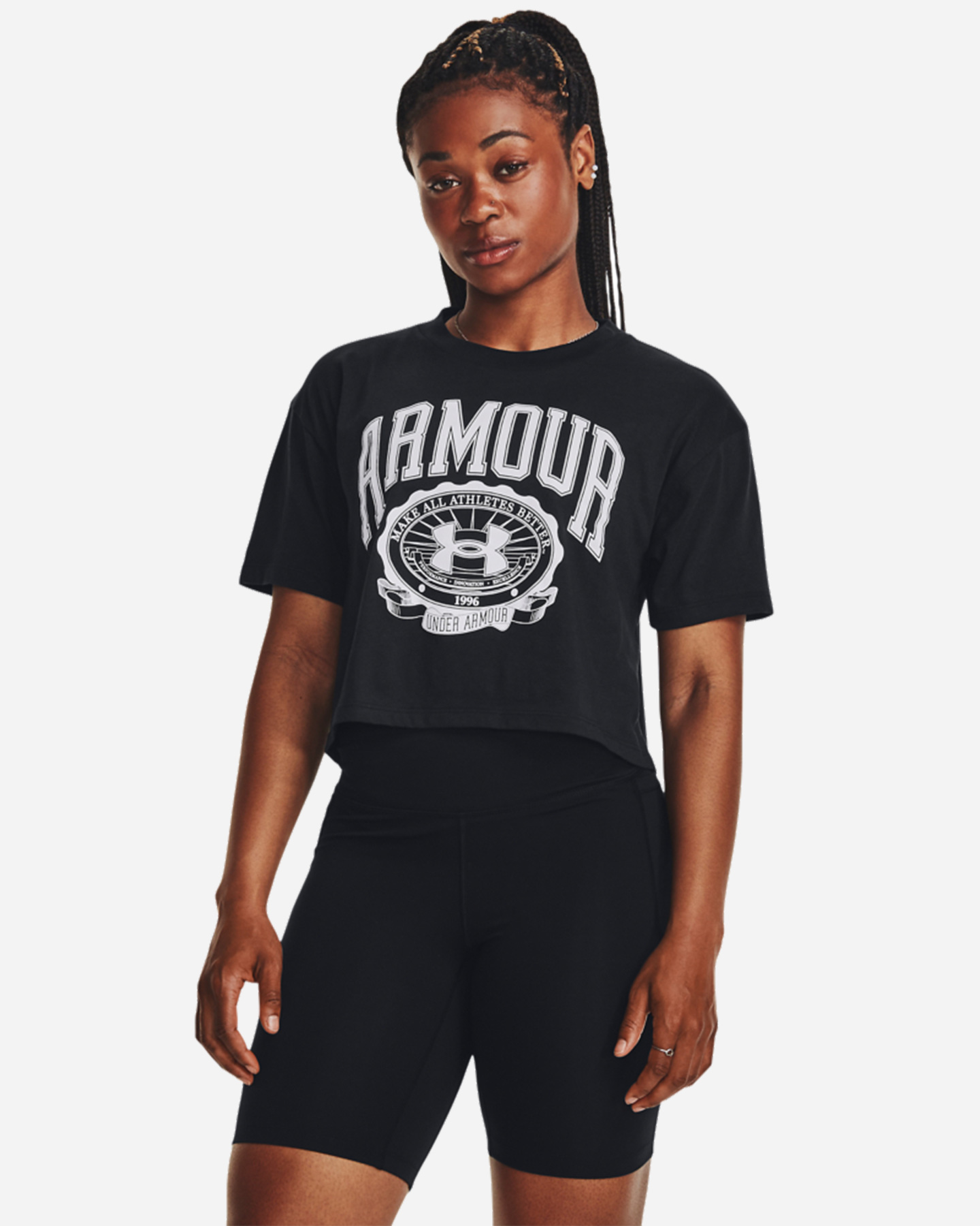 Under Armour Big Logo W - T-shirt - Donna