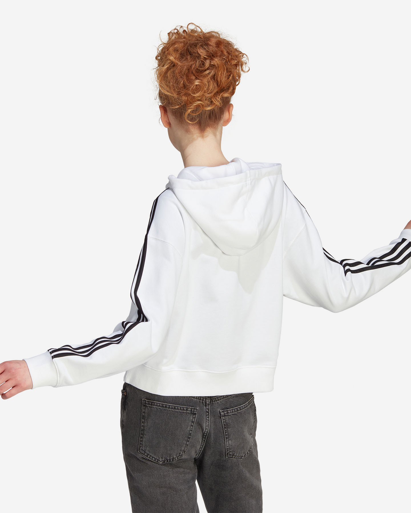 Felpa ADIDAS ESSENTIAL W - Bianco - 2 | Cisalfa Sport