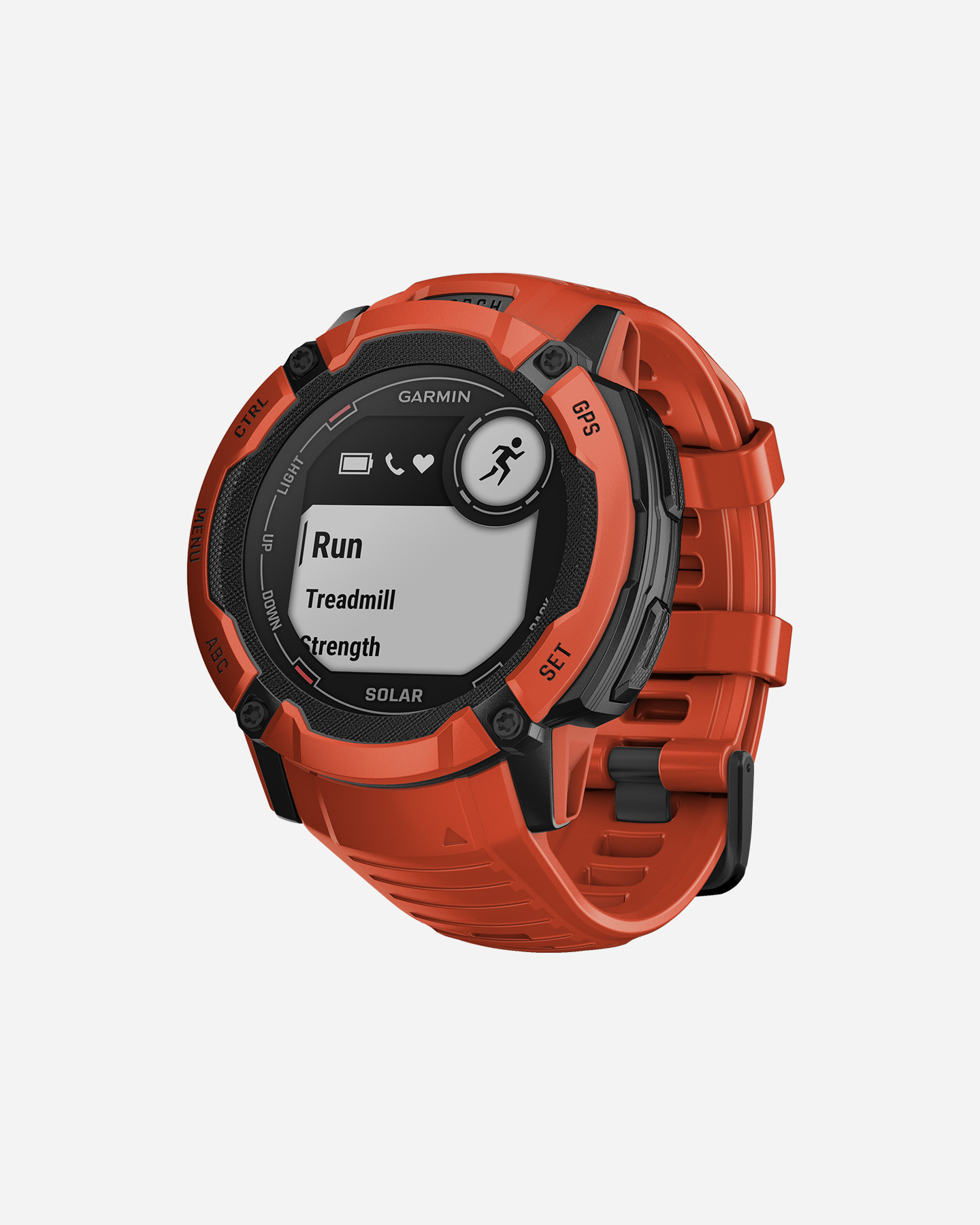 Orologio multifunzione GARMIN INSTINCT 2X SOLAR - Rosso - 2 | Cisalfa Sport