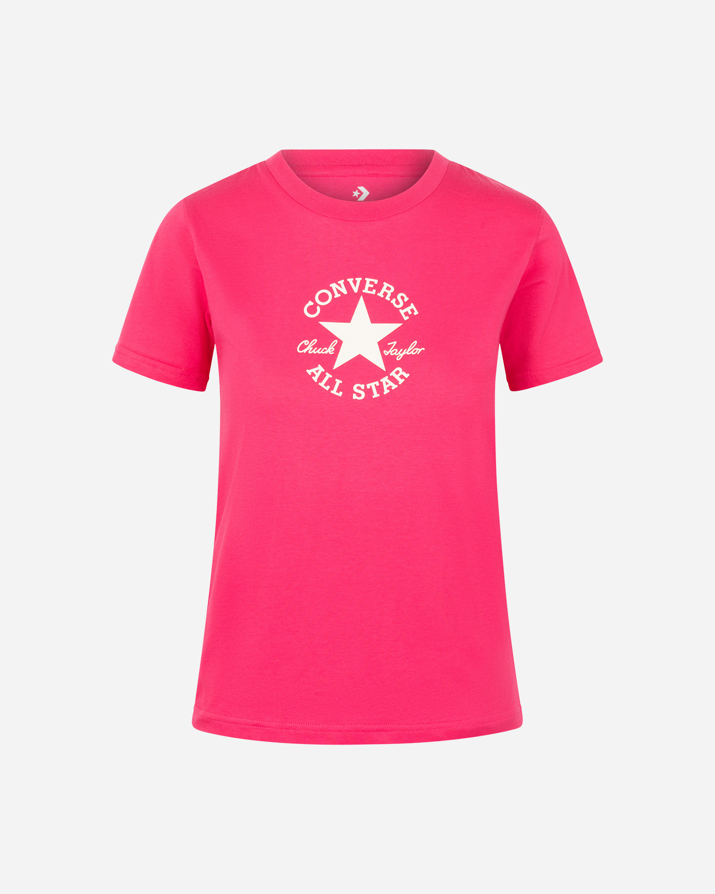 T-shirt CONVERSE CHUCK REGULAR FIT W - Fucsia - 0 | Cisalfa Sport