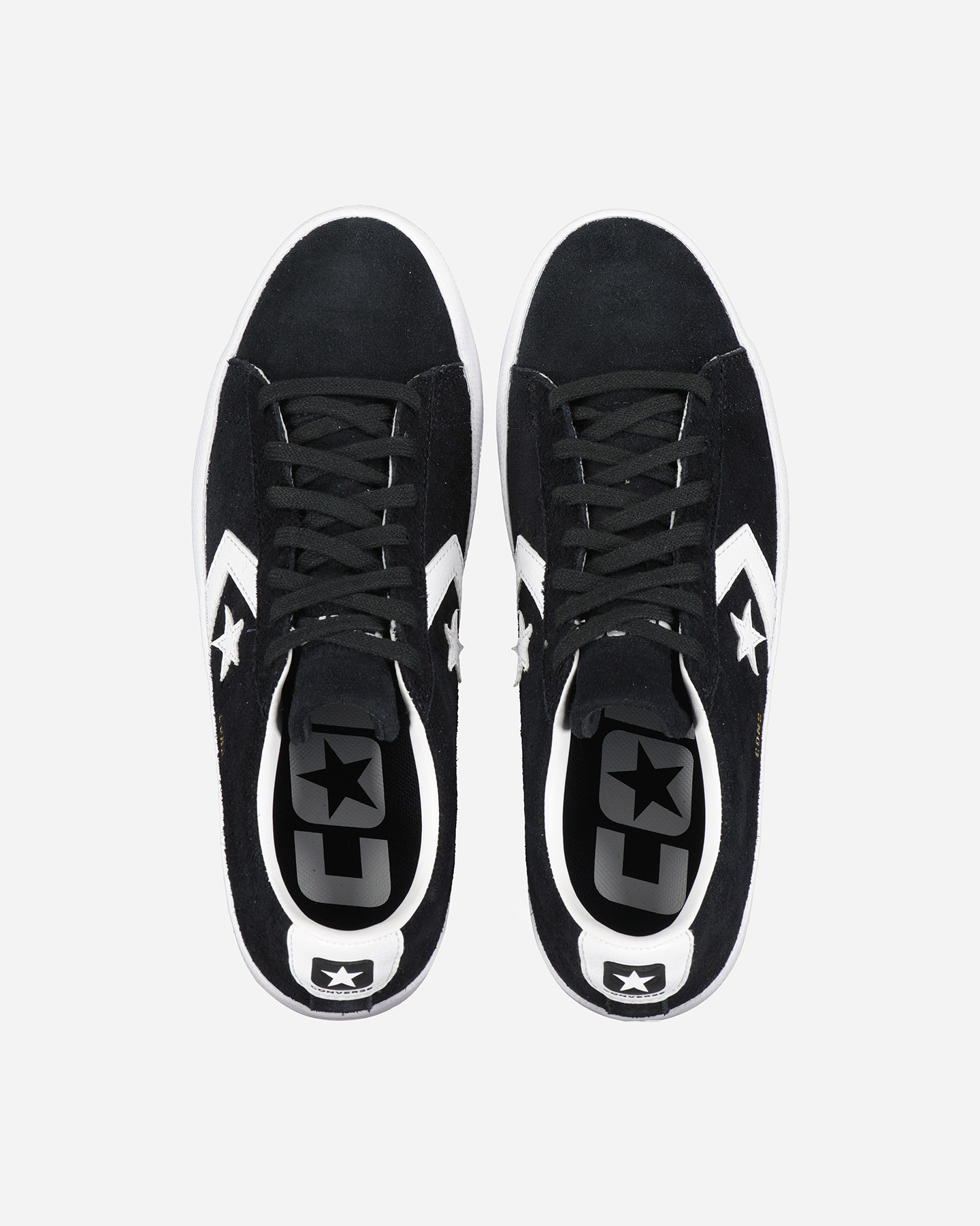 Scarpe sneakers CONVERSE LEATHER VULC PRO OX M - Nero - 3 | Cisalfa Sport