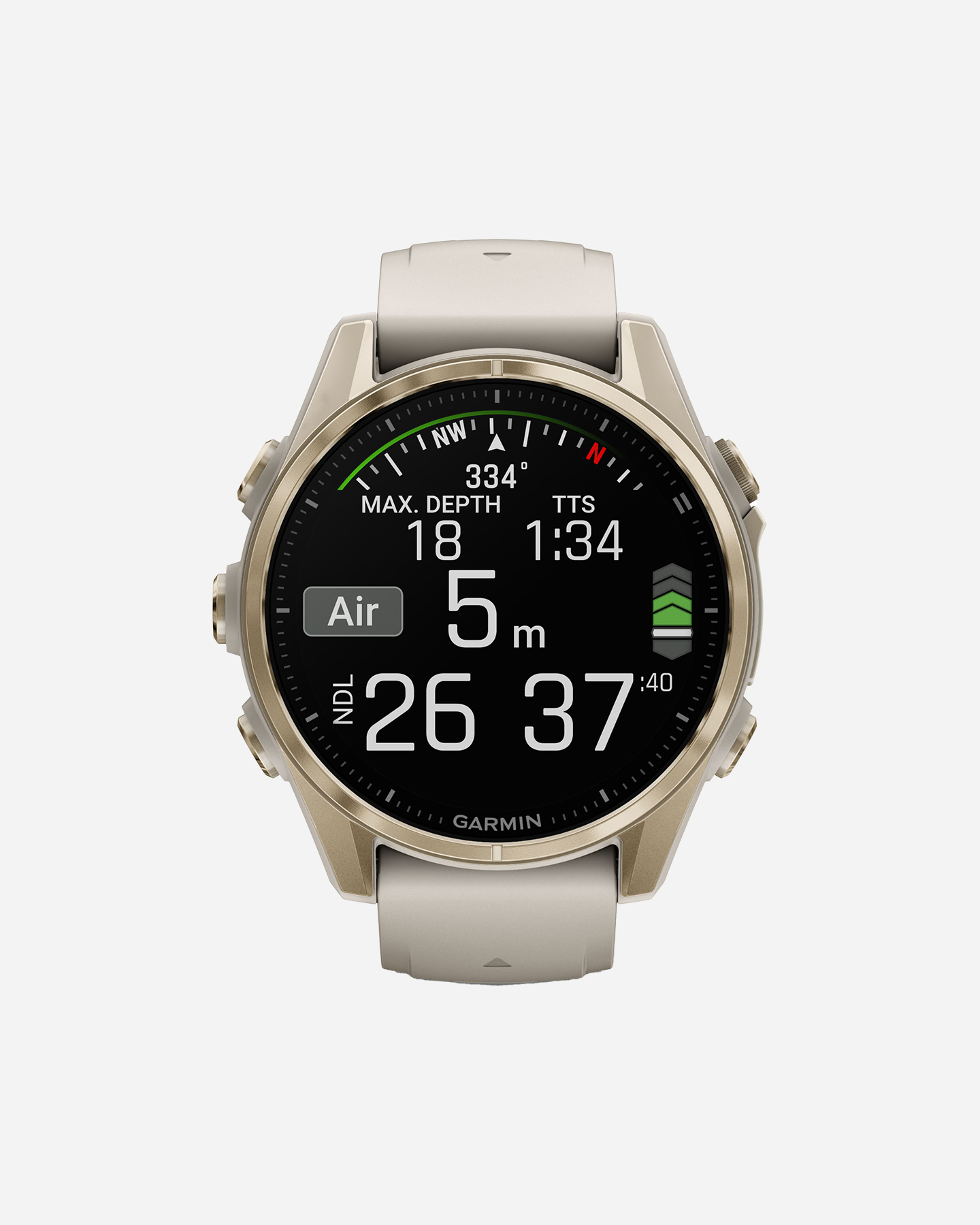 Orologio multifunzione GARMIN FENIX 8 AMOLED 43MM SAPPHIRE - Oro - 1 | Cisalfa Sport