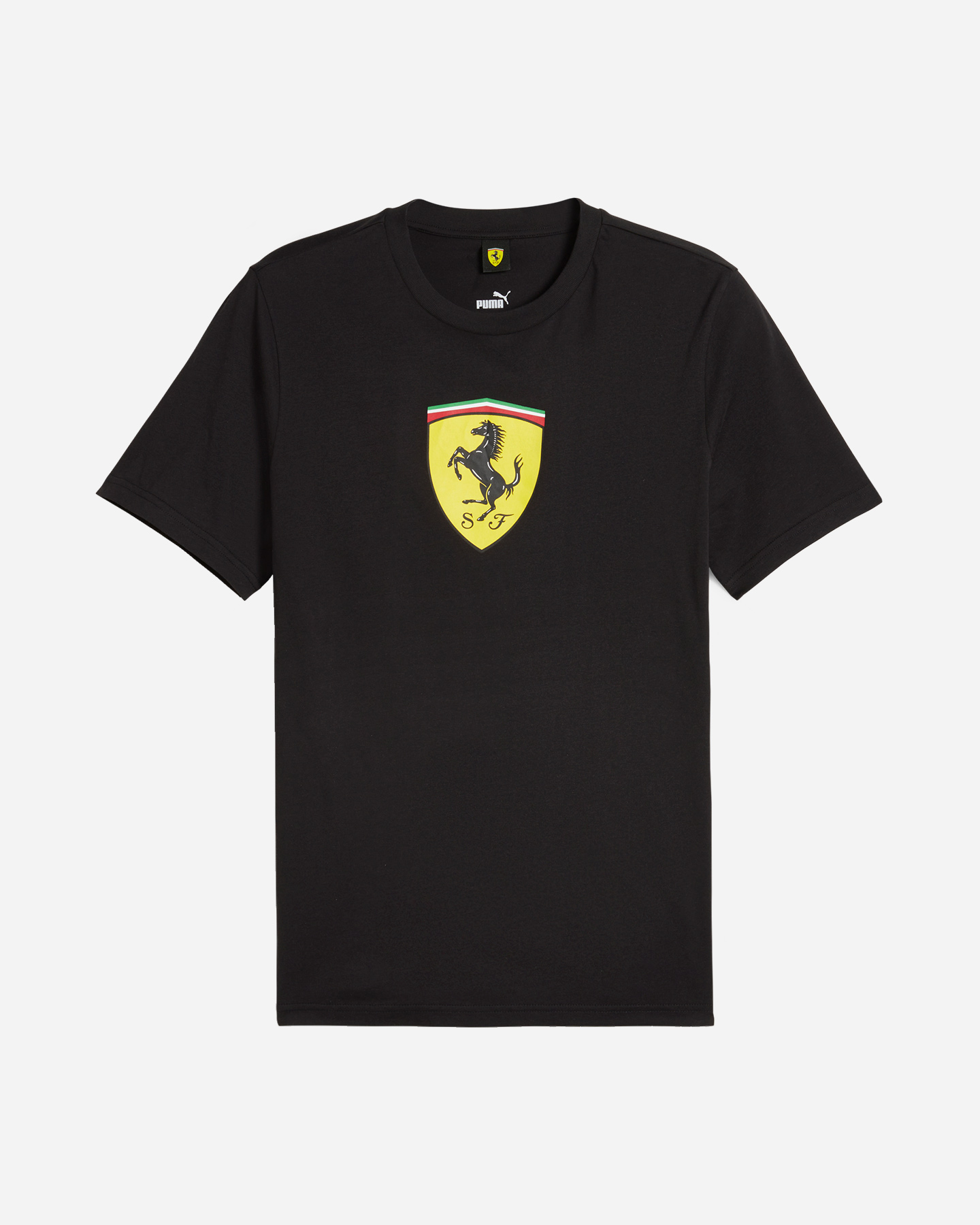 Fanwear PUMA FERRARI RACE BIG SHIELD M - Nero - 0 | Cisalfa Sport