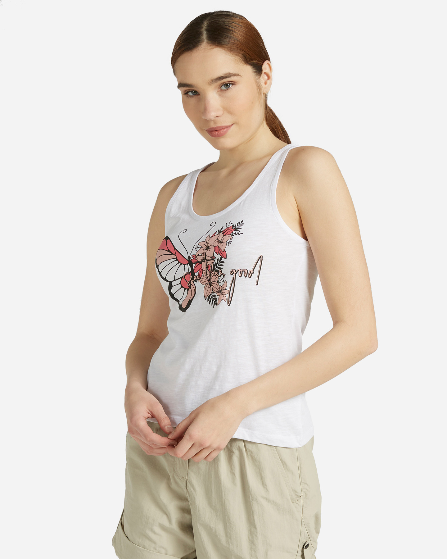 T-shirt 8848 MOUNTAIN ESSENTIAL W - Bianco - 0 | Cisalfa Sport