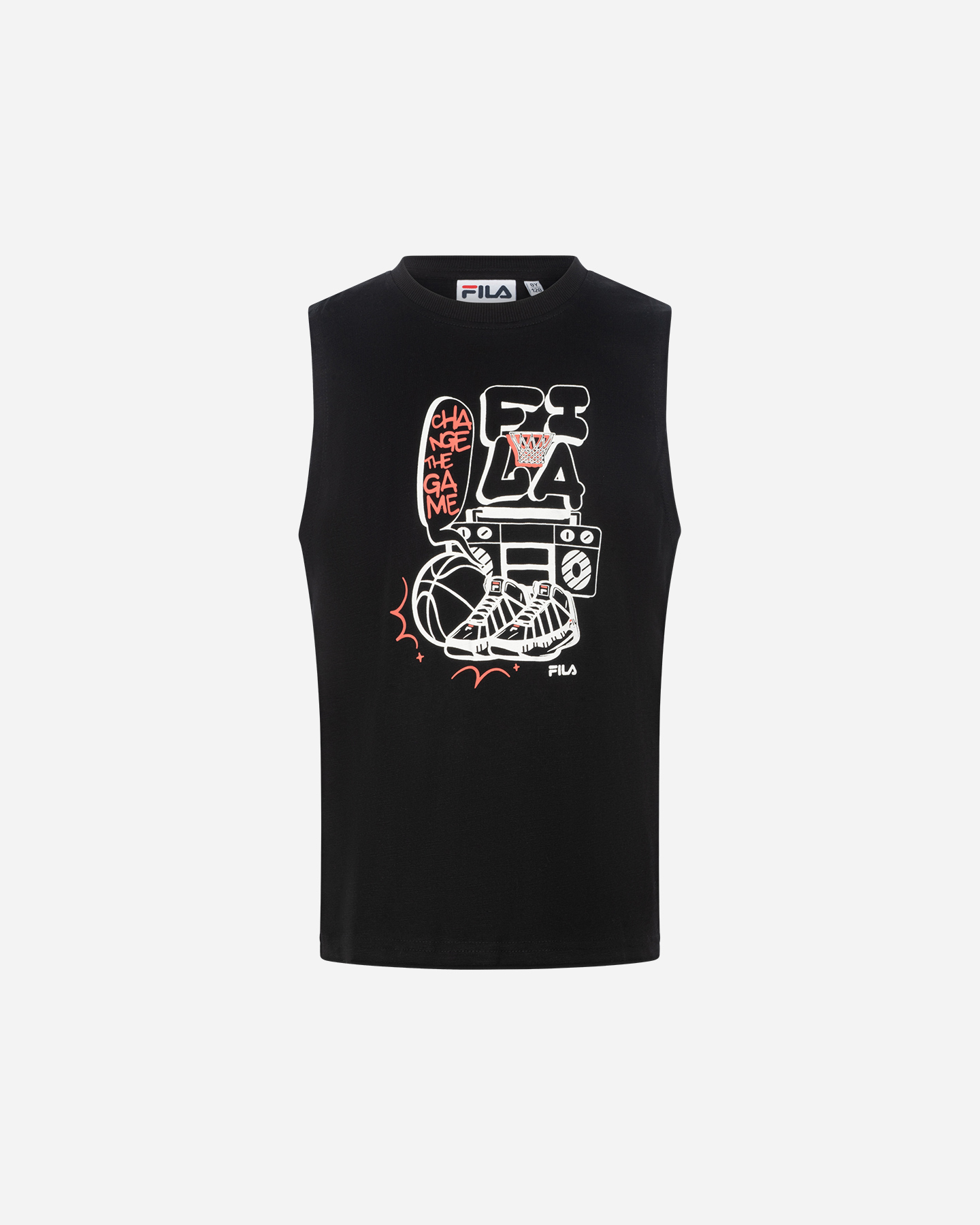 Canotta FILA CONTEMPORARY STREET STYLE JR - Nero - 0 | Cisalfa Sport