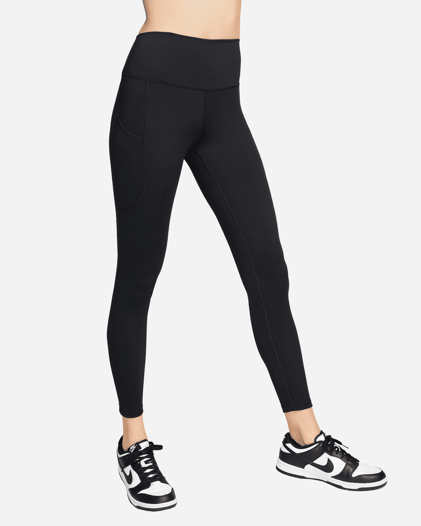 Leggings NIKE DRI FIT ONE HR 7-8 W - Nero - 0 | Cisalfa Sport
