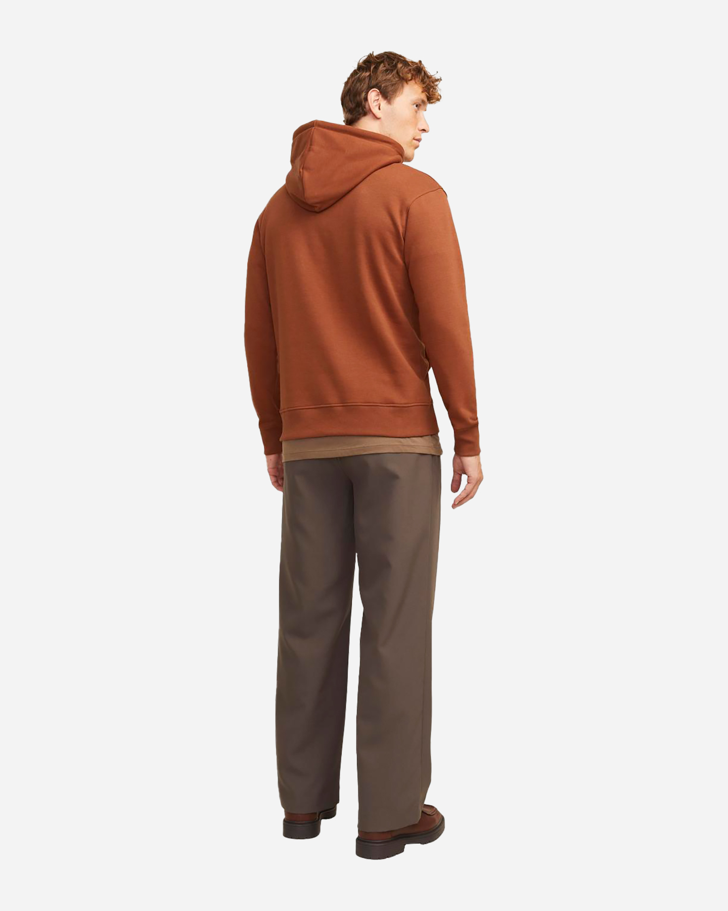 Felpa JACK & JONES ORVESTERBRO M - Marrone - 3 | Cisalfa Sport