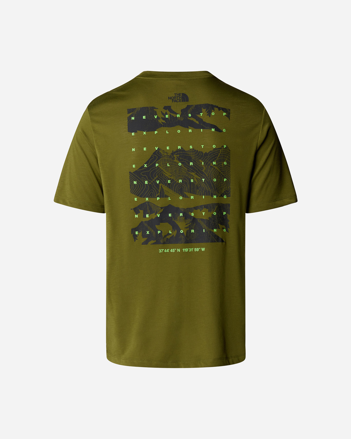 T-shirt THE NORTH FACE FOUNDATION MOUNT M - Verde - 1 | Cisalfa Sport