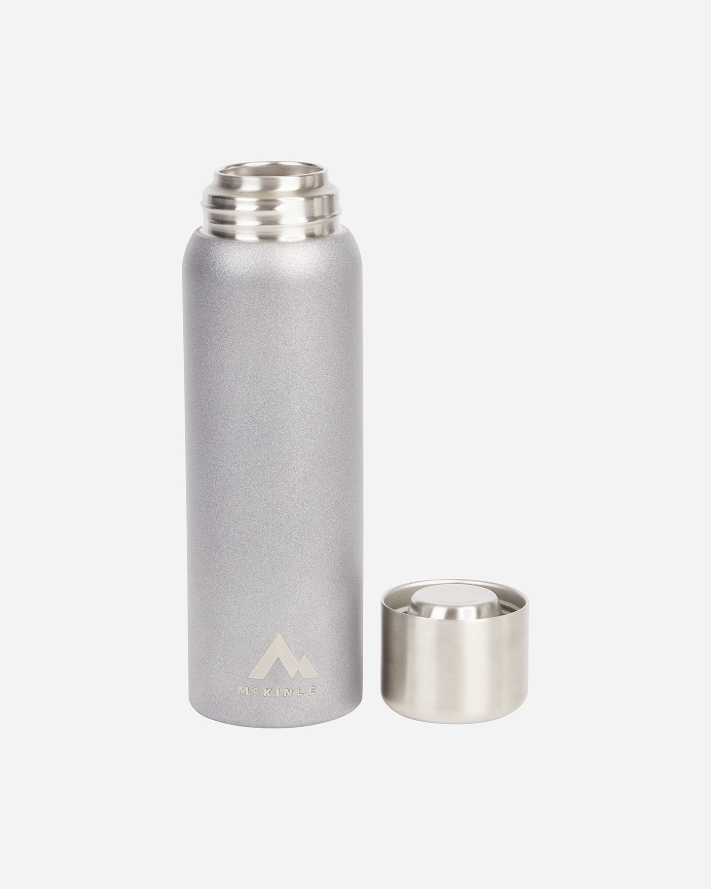 Accessorio camping MCKINLEY STAINLESS STEEL 0,6 L - Grigio - 1 | Cisalfa Sport