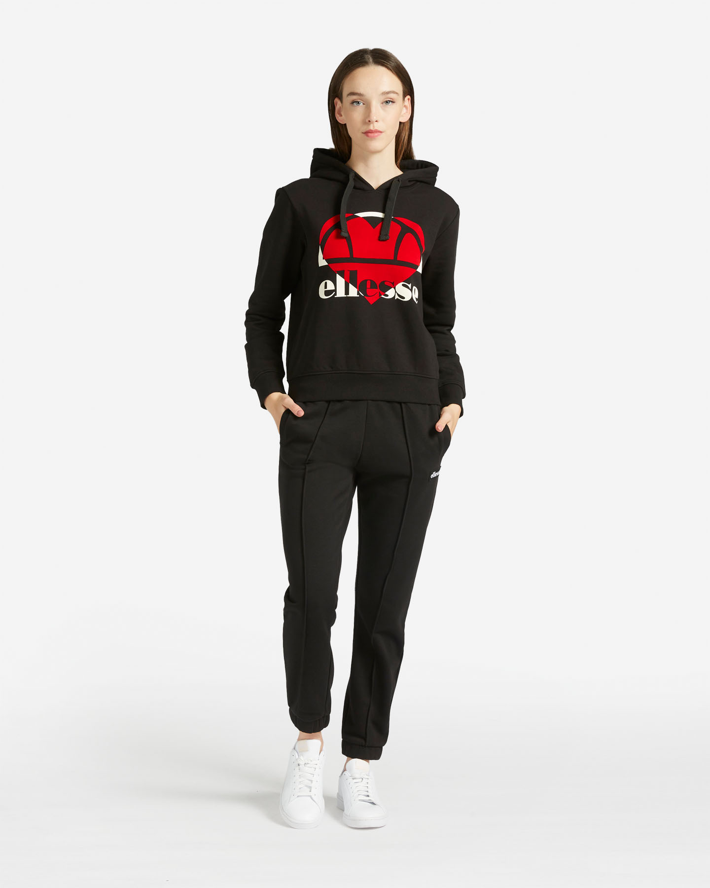 Felpa ELLESSE BASIC W - Nero - 1 | Cisalfa Sport