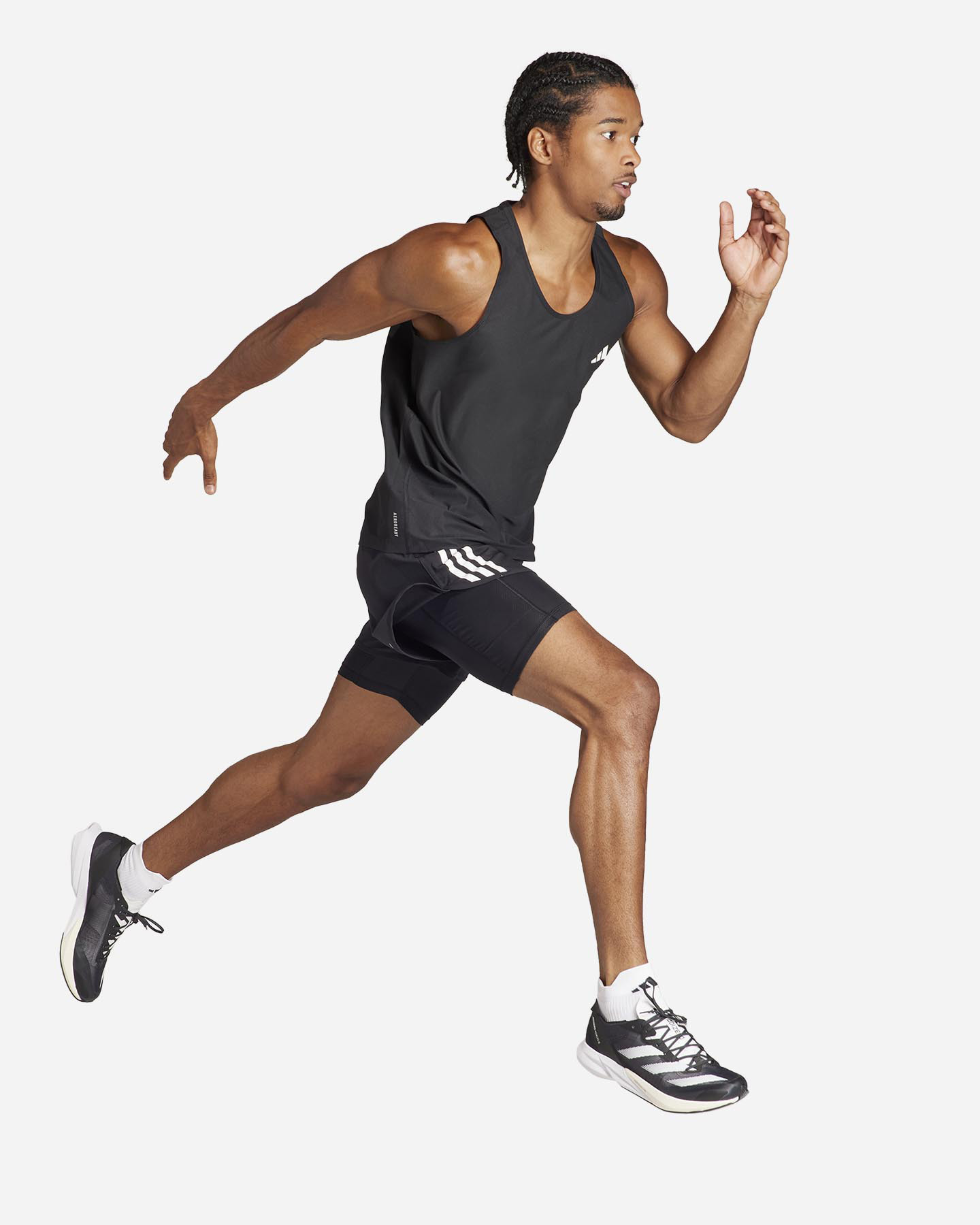 Canotta running ADIDAS OTR M - Nero - 3 | Cisalfa Sport