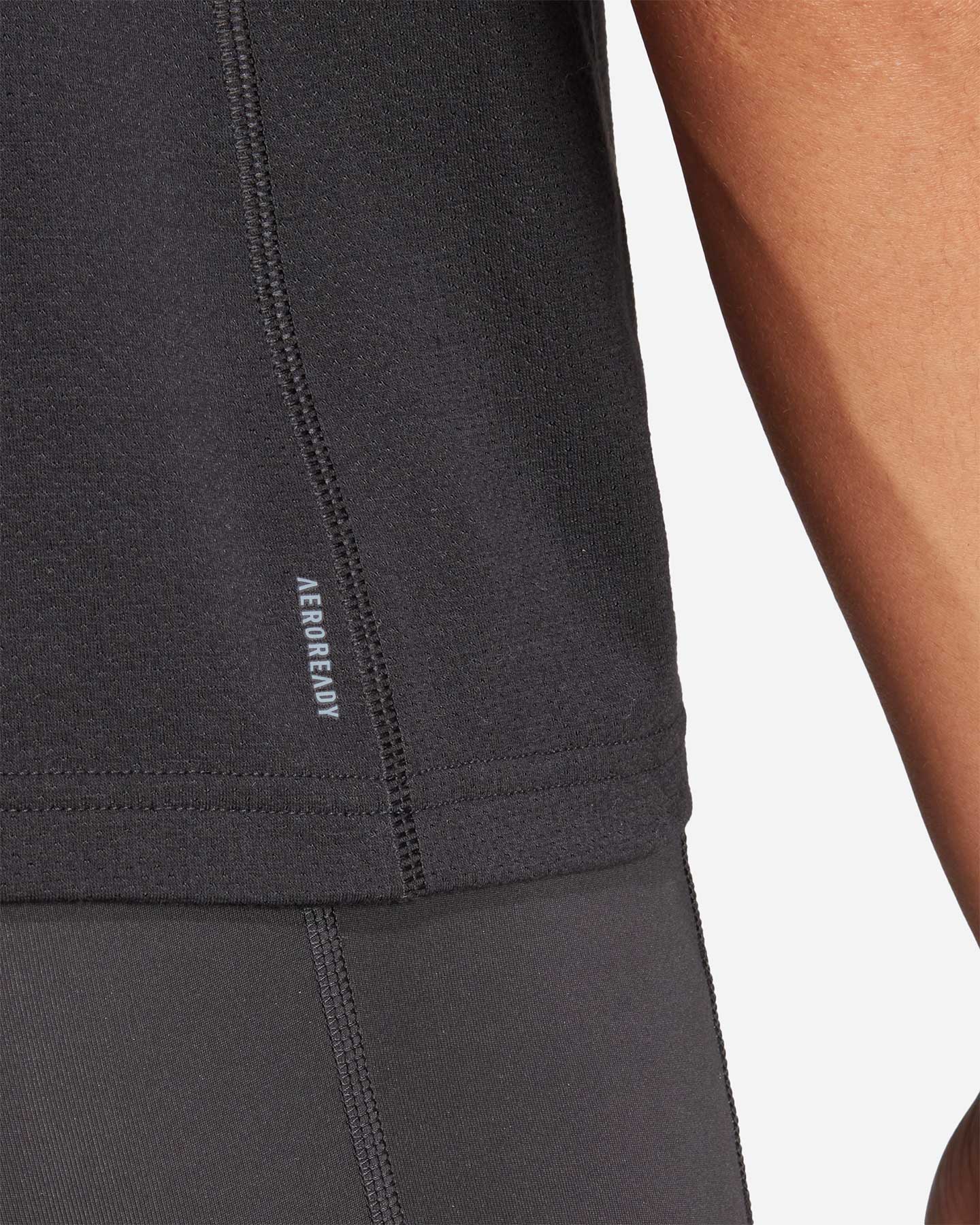 Canotta training ADIDAS BIG LOGO W - Nero - 5 | Cisalfa Sport
