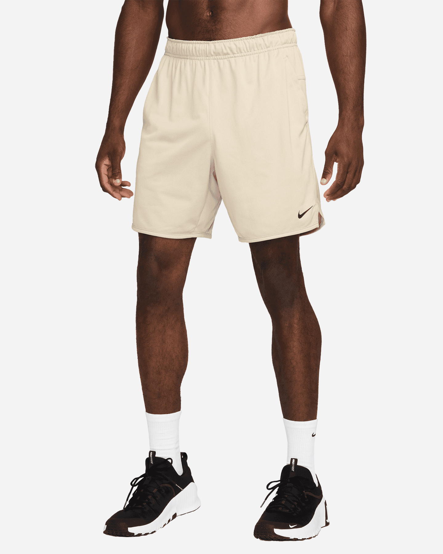 Pantalone training NIKE DRI FIT TOTALITY KNIT 7IN M - Beige - 0 | Cisalfa Sport