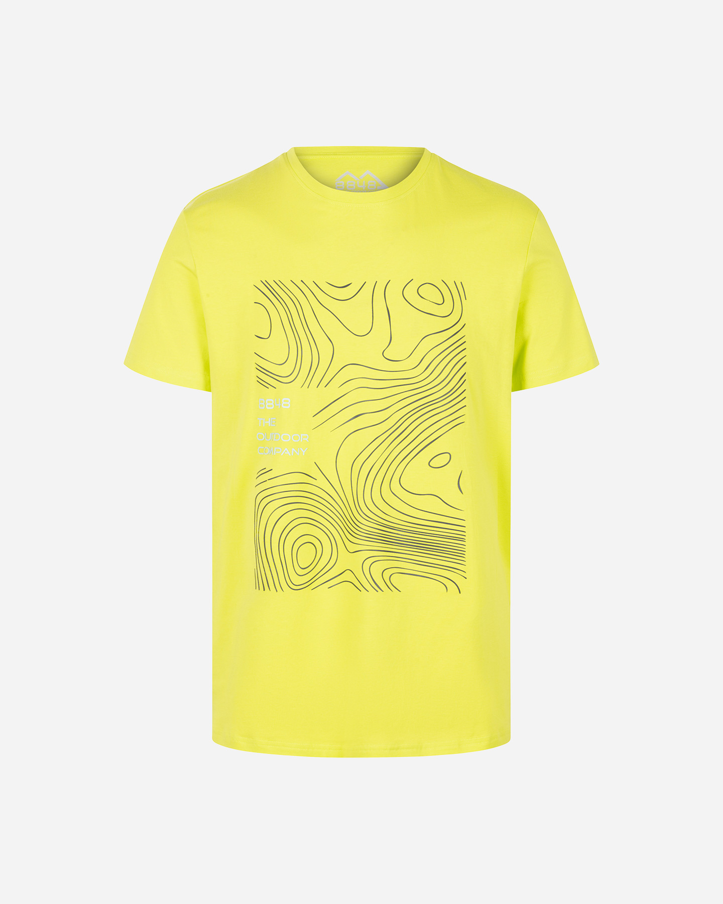 T-shirt 8848 MOUNTAIN ESSENTIAL M - Giallo - 2 | Cisalfa Sport