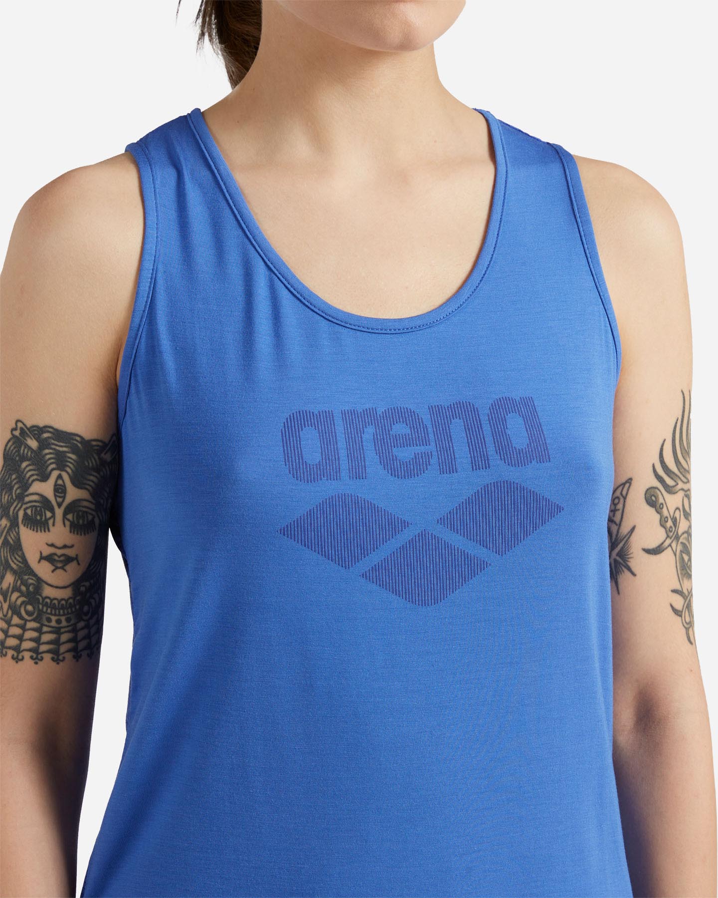 Canotta training ARENA PLANK W - Blu - 4 | Cisalfa Sport