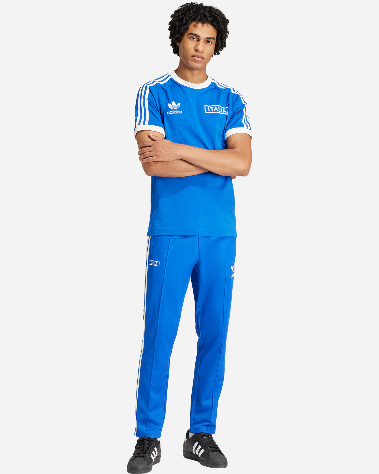 Abbigliamento calcio ADIDAS ITALIA OG ADICOLOR 3 STRIPES M - 3 | Cisalfa Sport