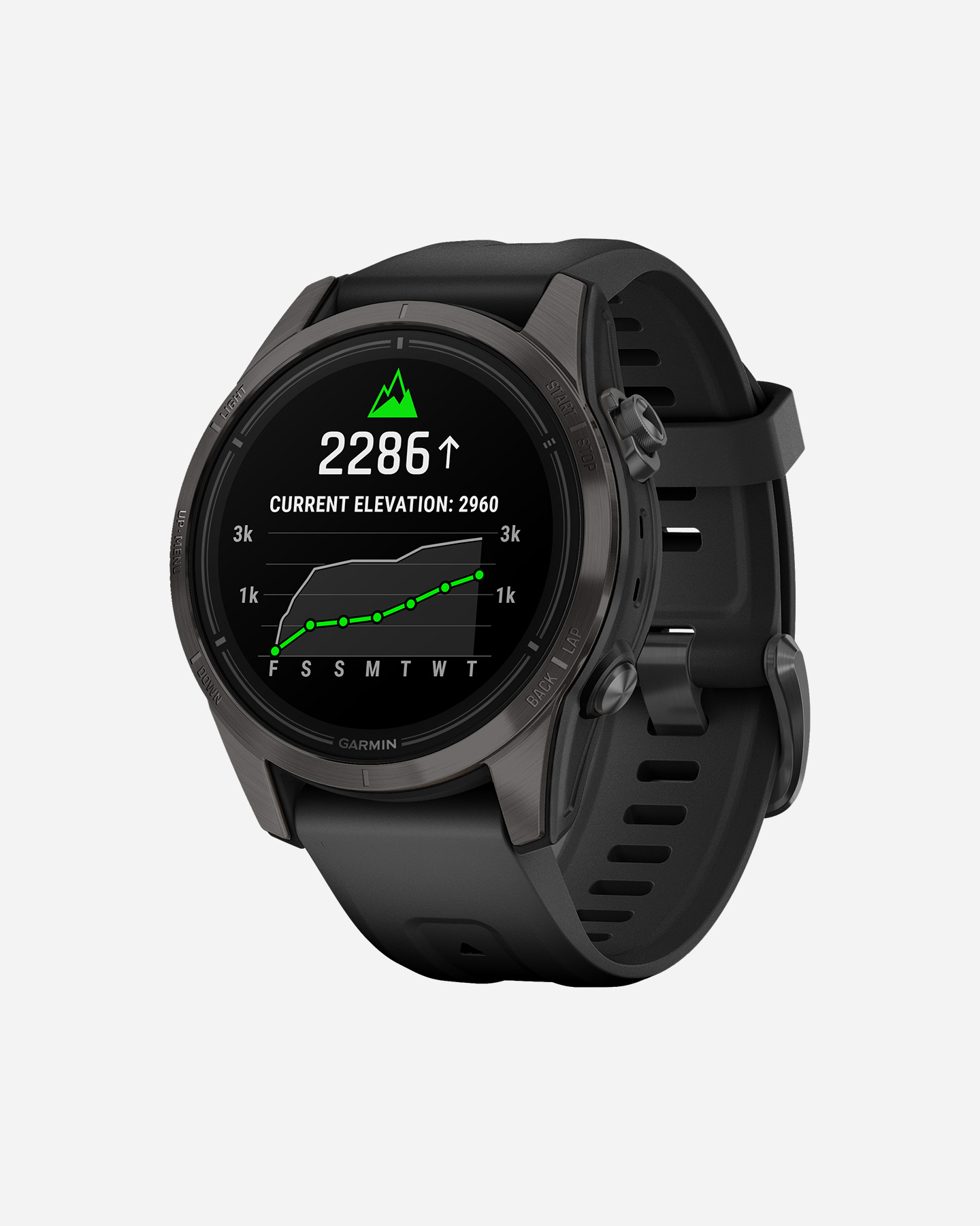 Orologio multifunzione GARMIN EPIX PRO 42MM SAPH - Nero - 2 | Cisalfa Sport