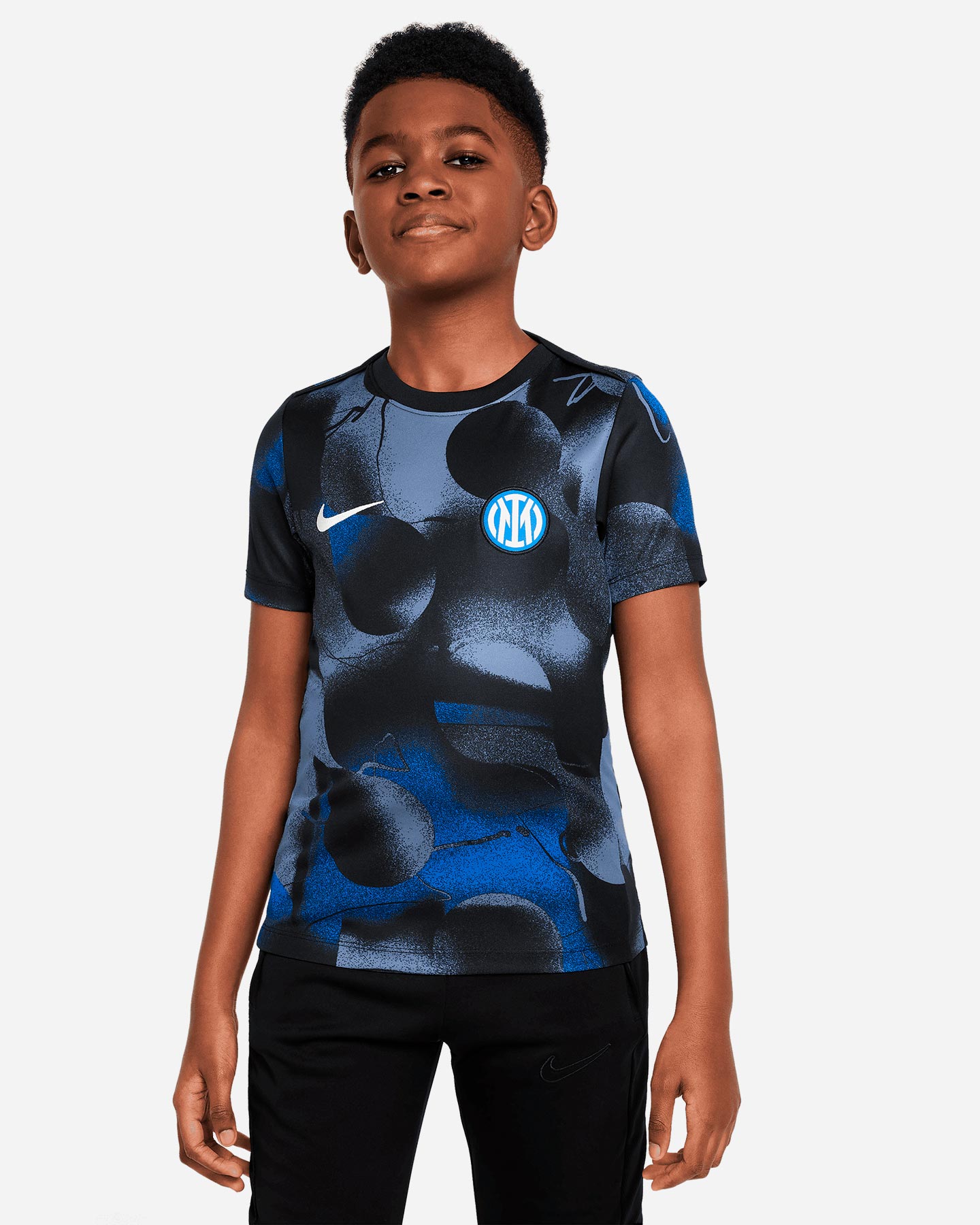 Maglia calcio ufficiale NIKE INTER 24-25 PRE-MATCH JR - 0 | Cisalfa Sport