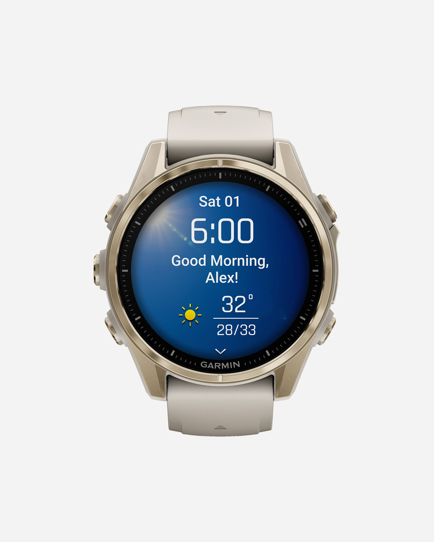 Orologio multifunzione GARMIN FENIX 8 AMOLED 43MM SAPPHIRE - Oro - 0 | Cisalfa Sport
