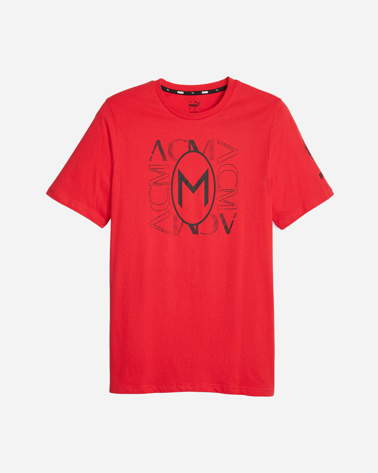 Abbigliamento calcio ufficiale PUMA MILAN GRAPHIC M - Rosso - 0 | Cisalfa Sport