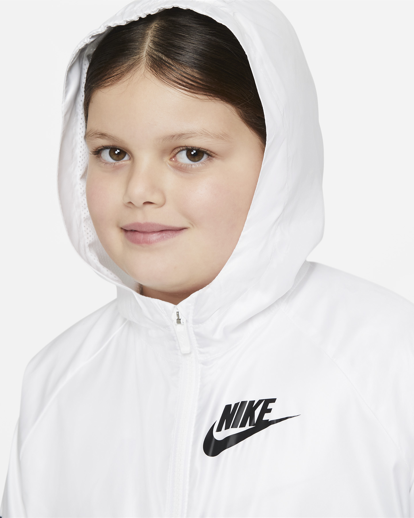 Giubbotto NIKE WINDRUNNER COLOR BLOCK JR - Bianco - 2 | Cisalfa Sport