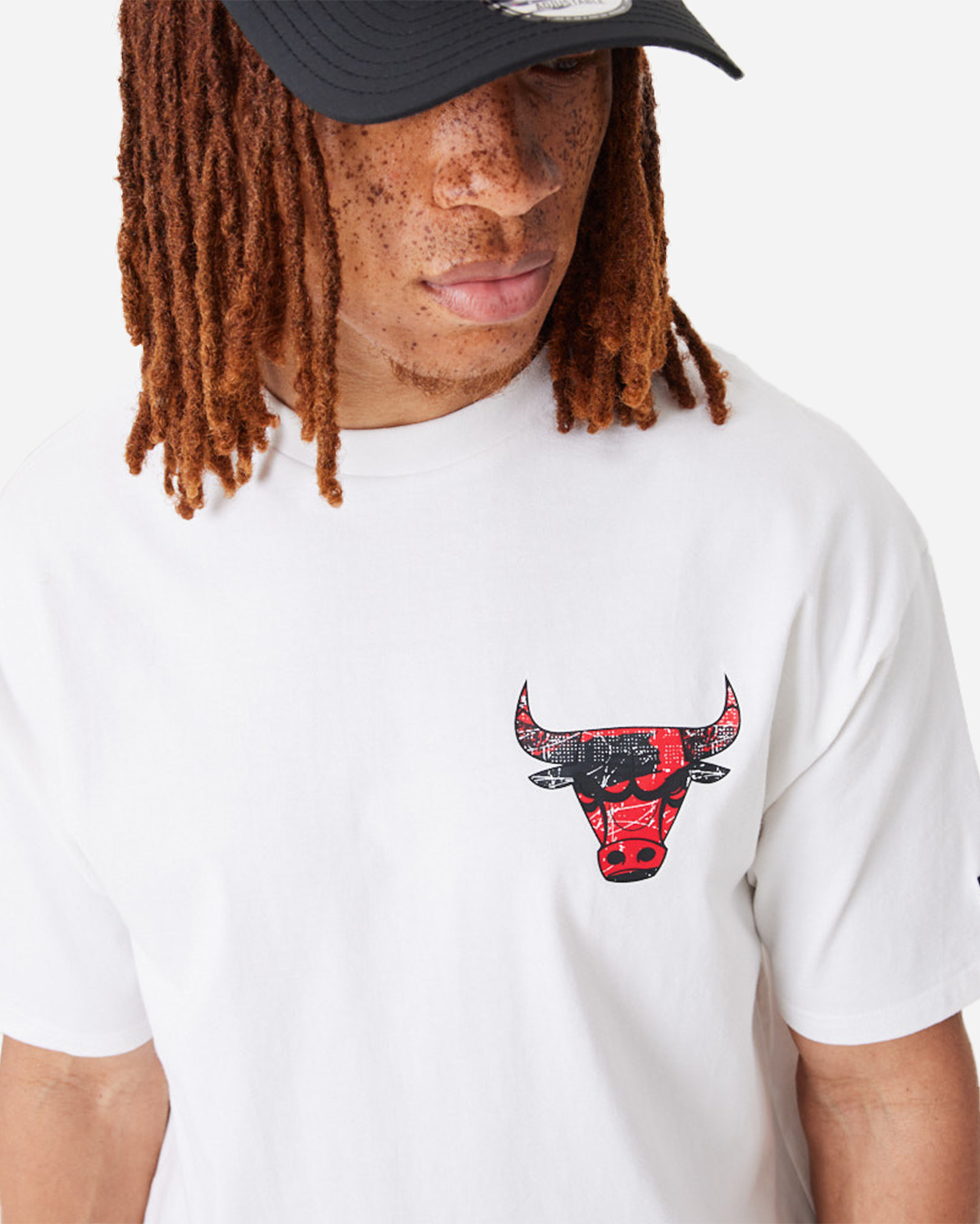 T-shirt NEW ERA INFILL LOGO CHICAGO BULLS - Bianco - 2 | Cisalfa Sport