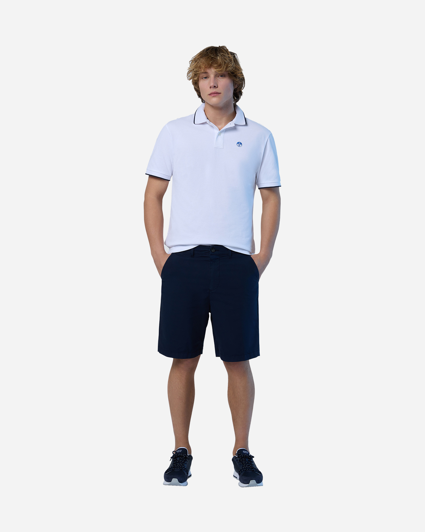 Polo NORTH SAILS PIQUET REGULAR M - Bianco - 3 | Cisalfa Sport