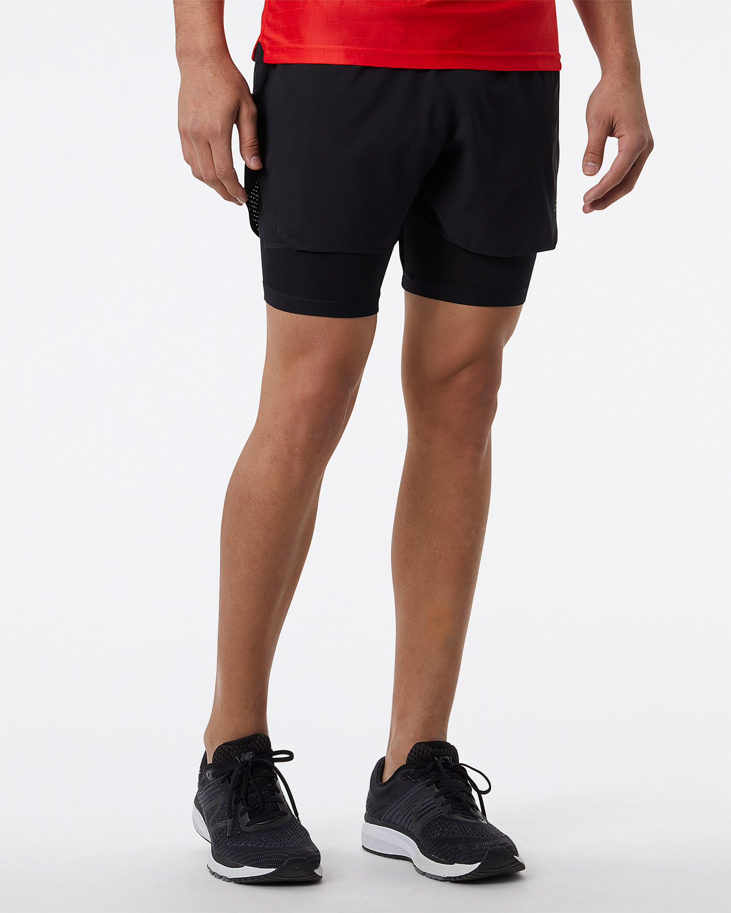 New Balance Q Speed 5 Inch 2in1 M   Short Running   Uomo