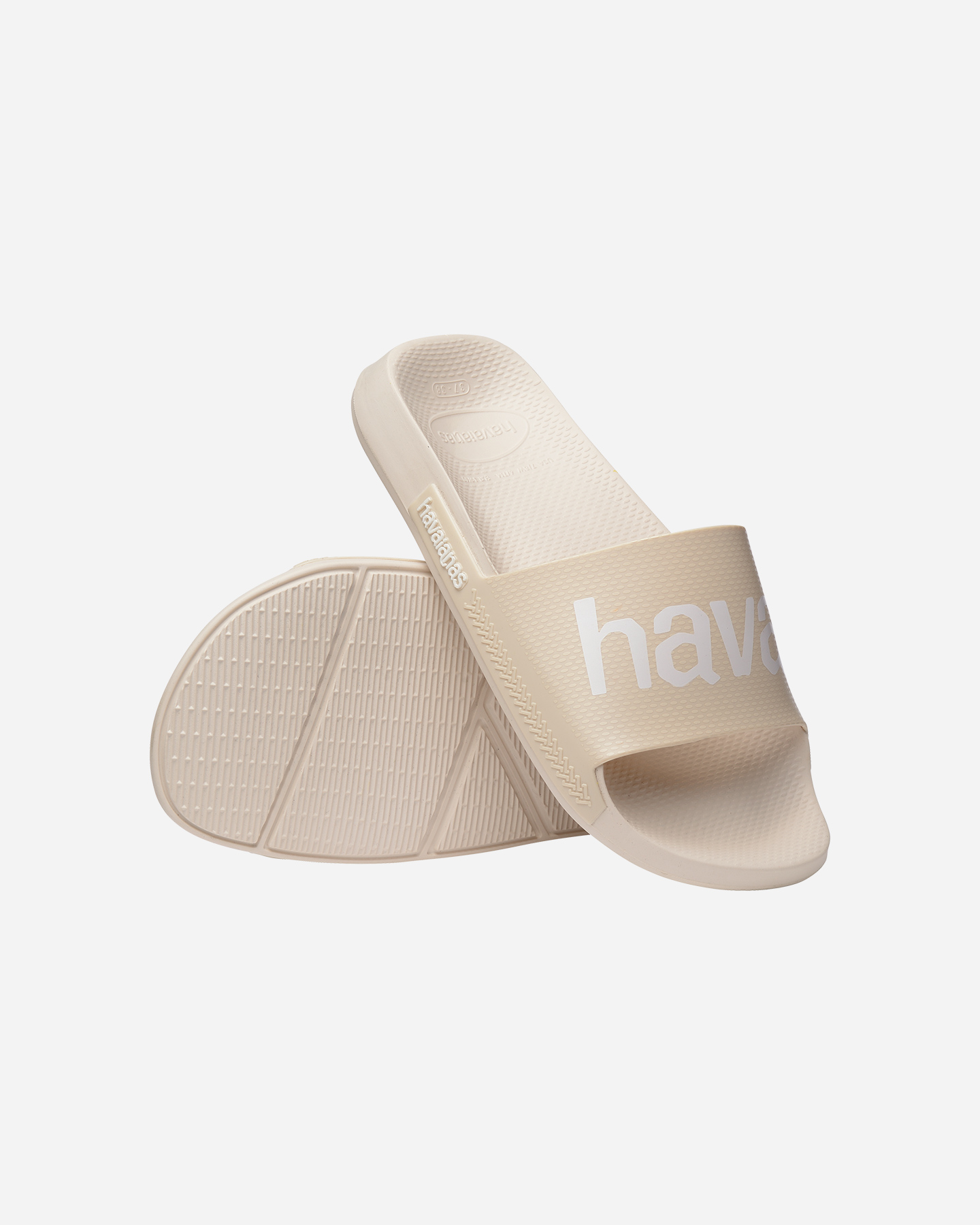 Sandali HAVAIANAS SLIDE CLASSIC LOGOMANIA W - Beige - 2 | Cisalfa Sport