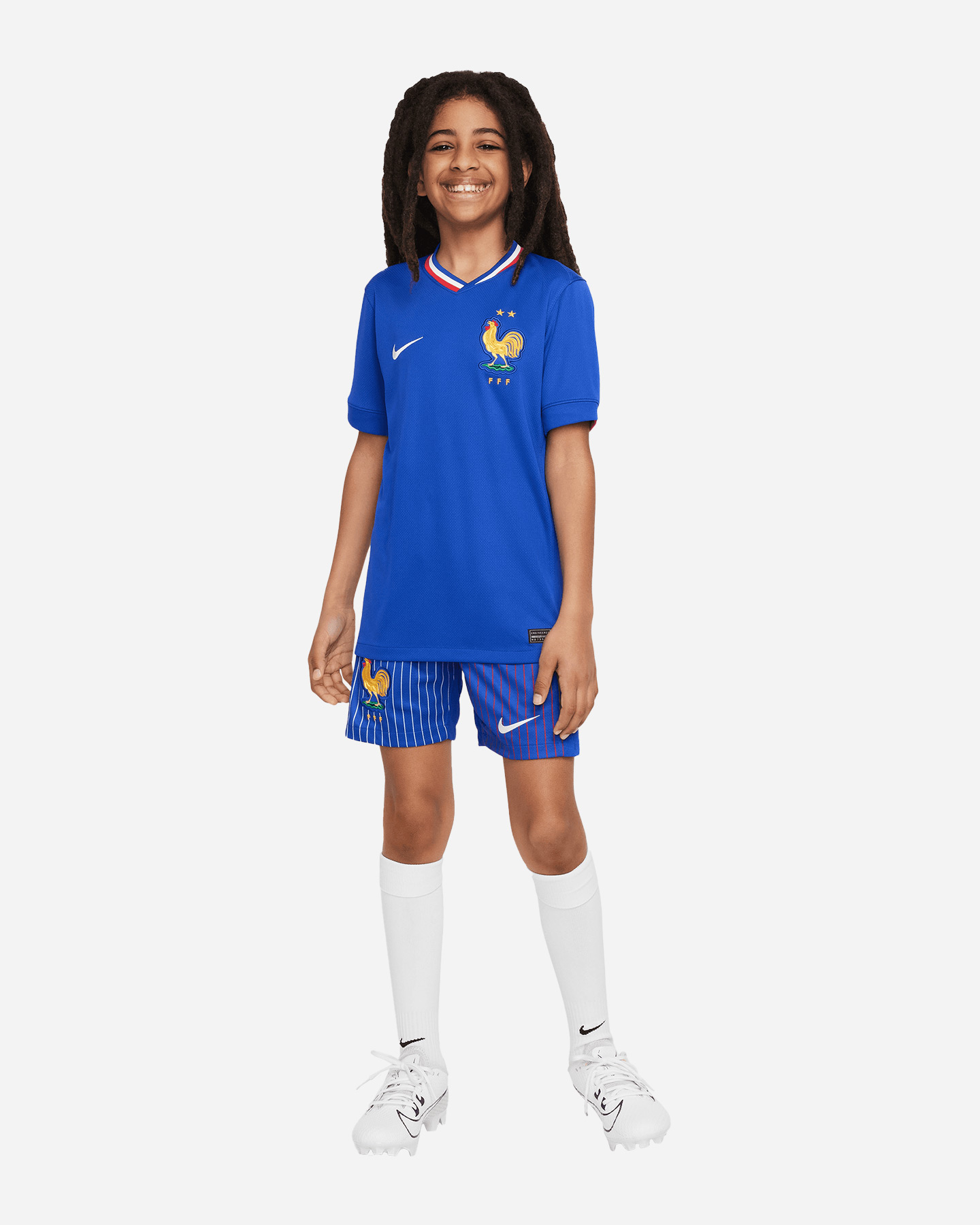 Maglia calcio NIKE DRI FIT FRANCIA HOME 23-24 JR - 4 | Cisalfa Sport