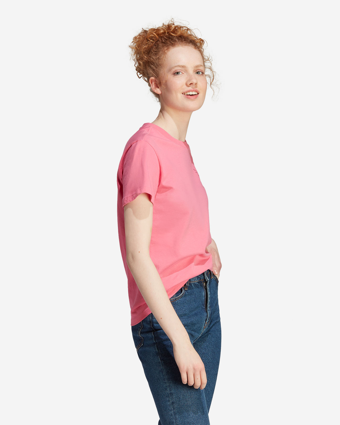 T-shirt ADIDAS BRAND LOVE W - Rosa - 3 | Cisalfa Sport